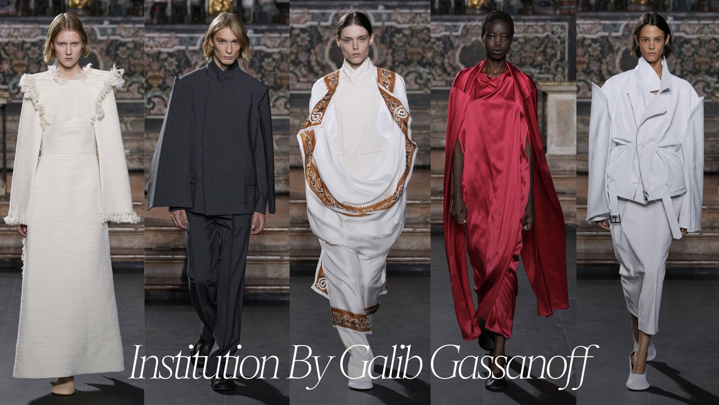 Institution By Galib Gassanoff Spring 2027 Fashion Show