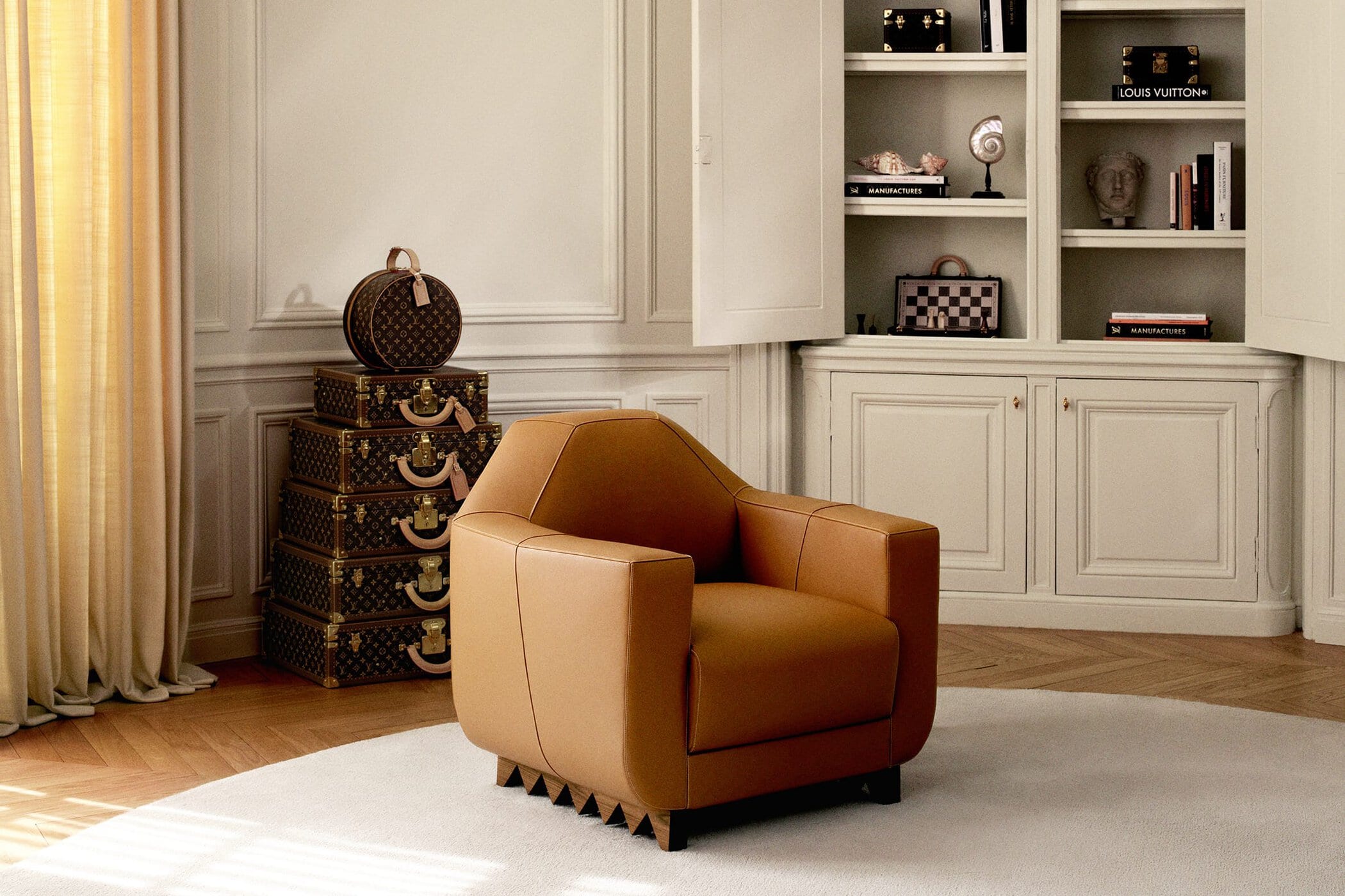 Louis Vuitton Unveils Kubic Armchair