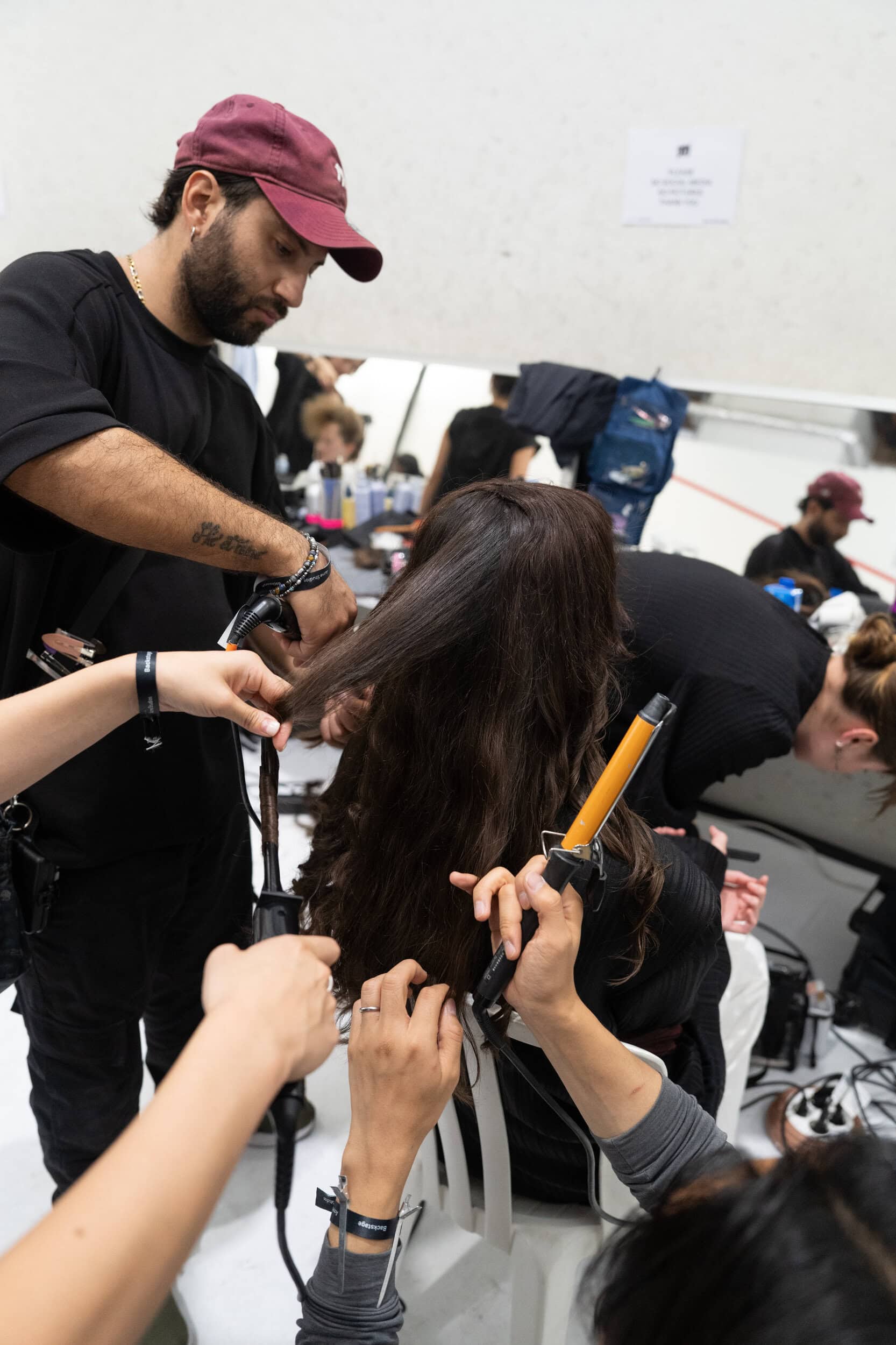 Acne Studios Spring 2027 Fashion Show Backstage