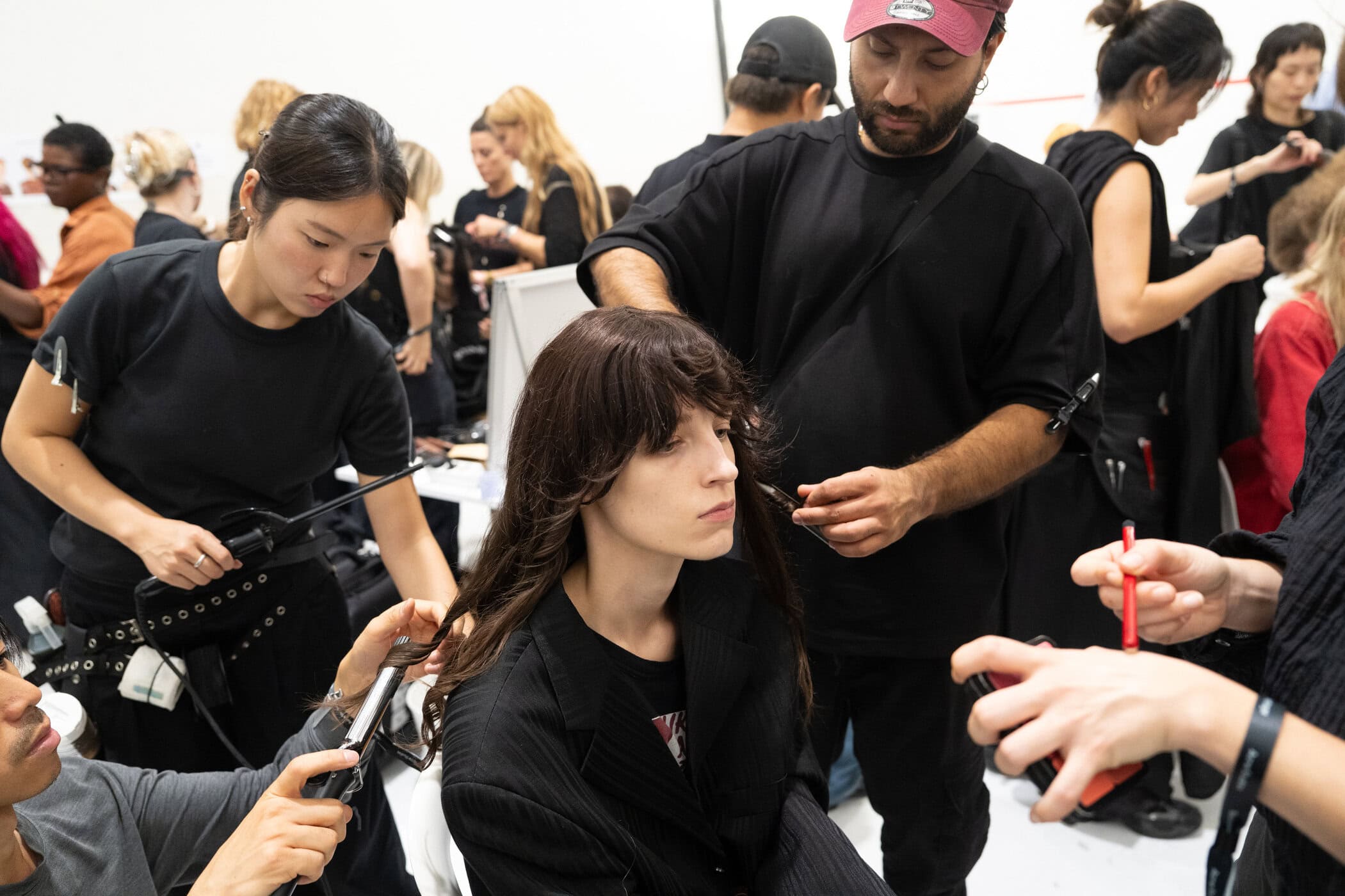 Acne Studios Spring 2027 Fashion Show Backstage