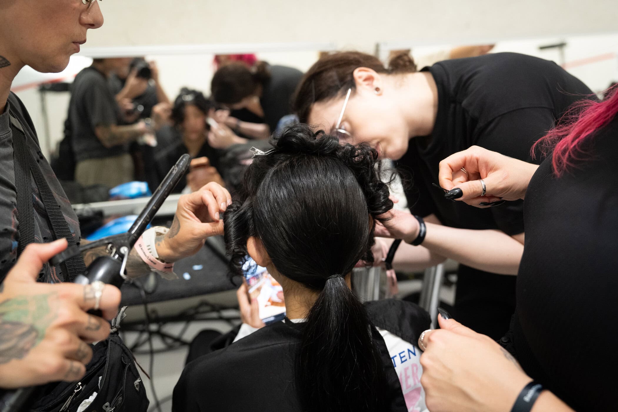 Acne Studios Spring 2027 Fashion Show Backstage