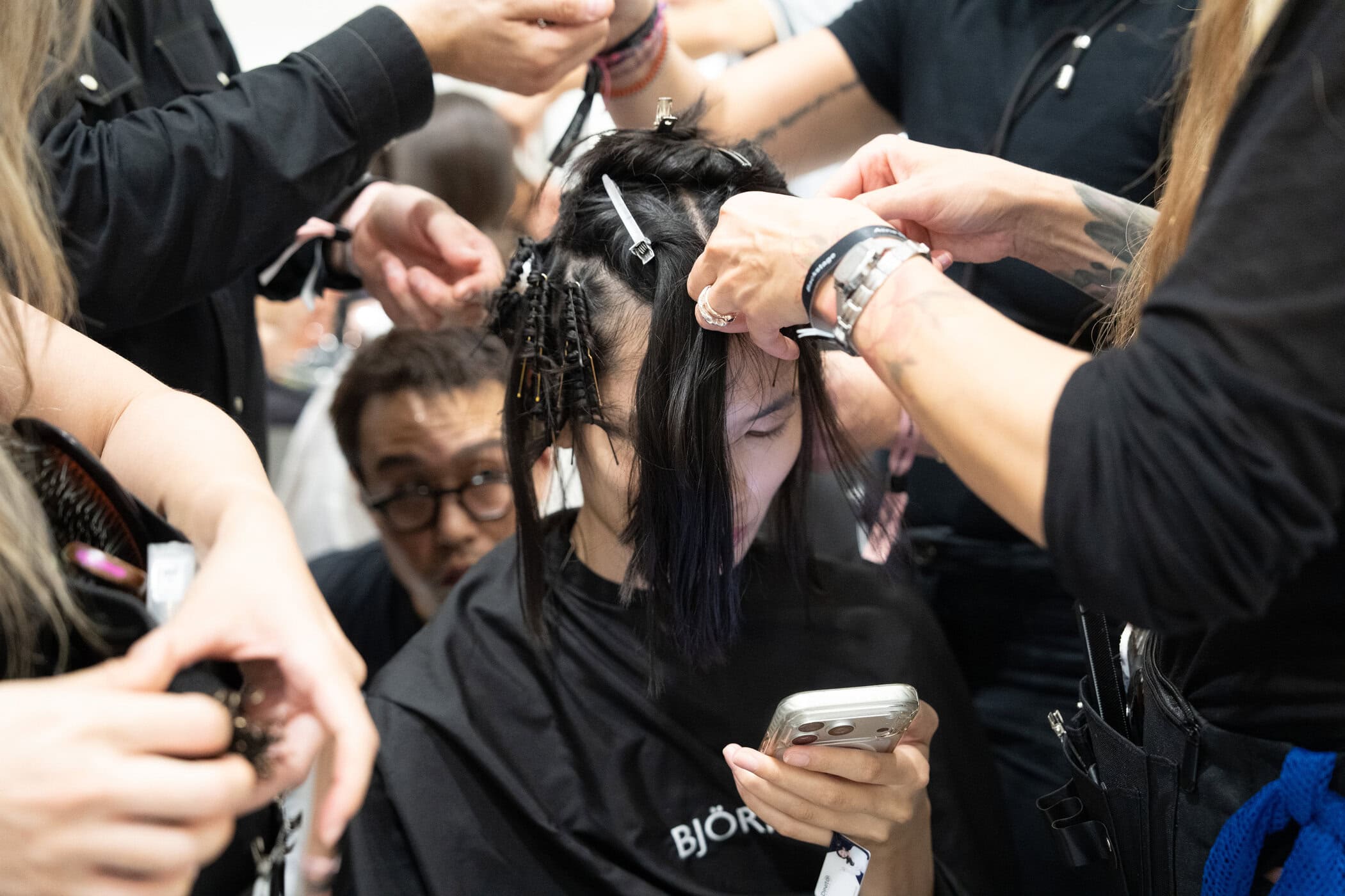 Acne Studios Spring 2027 Fashion Show Backstage