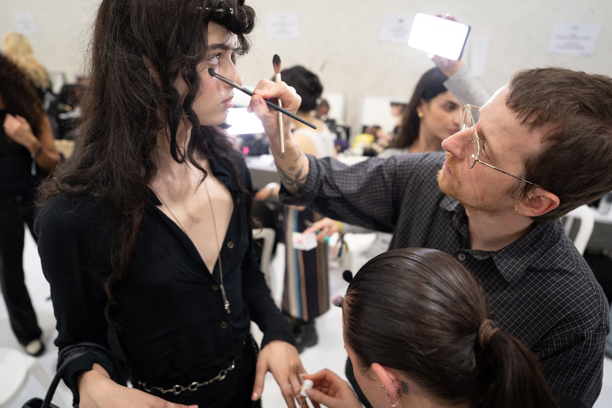 Acne Studios Spring 2027 Fashion Show Backstage
