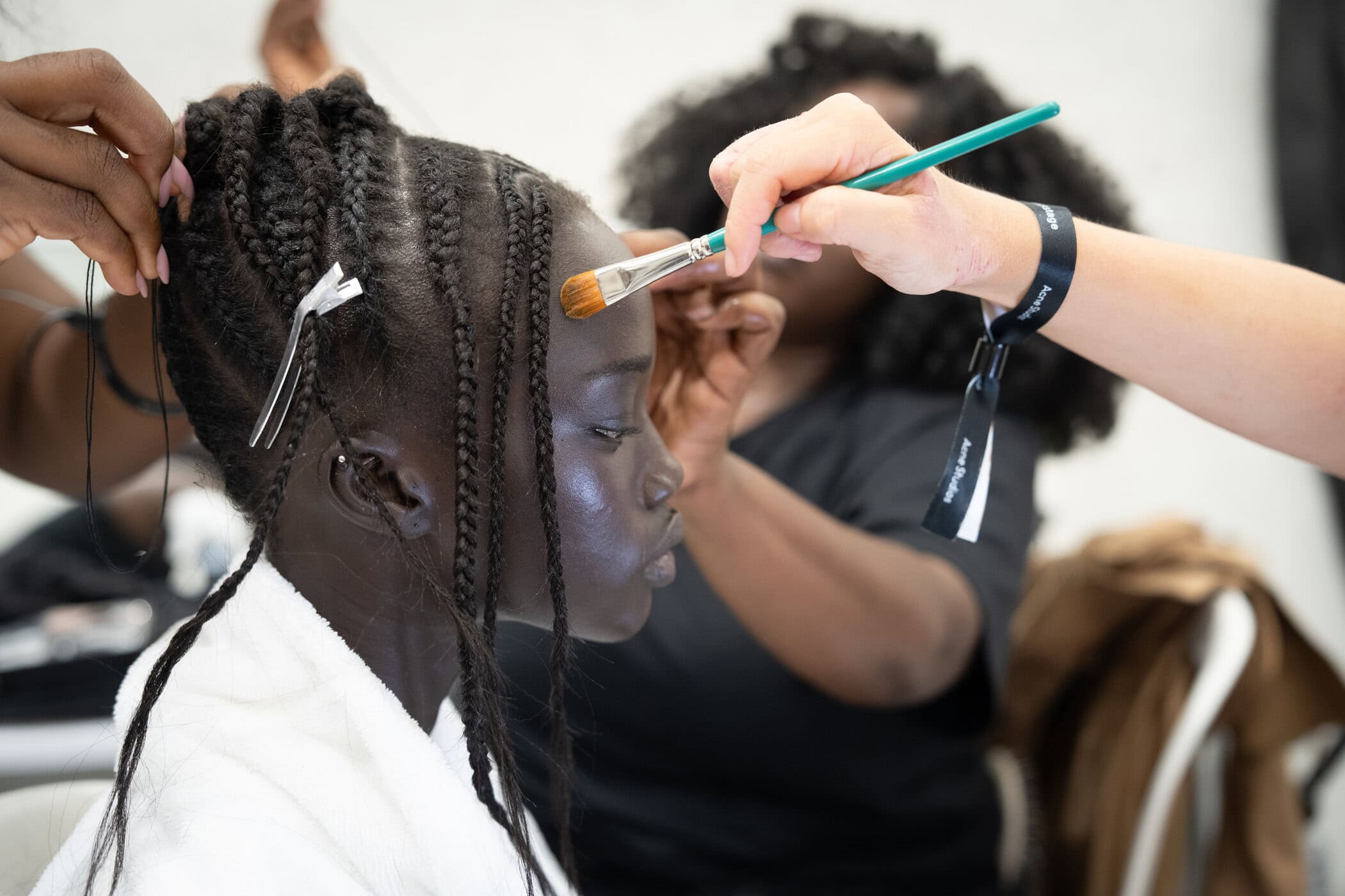 Acne Studios Spring 2027 Fashion Show Backstage