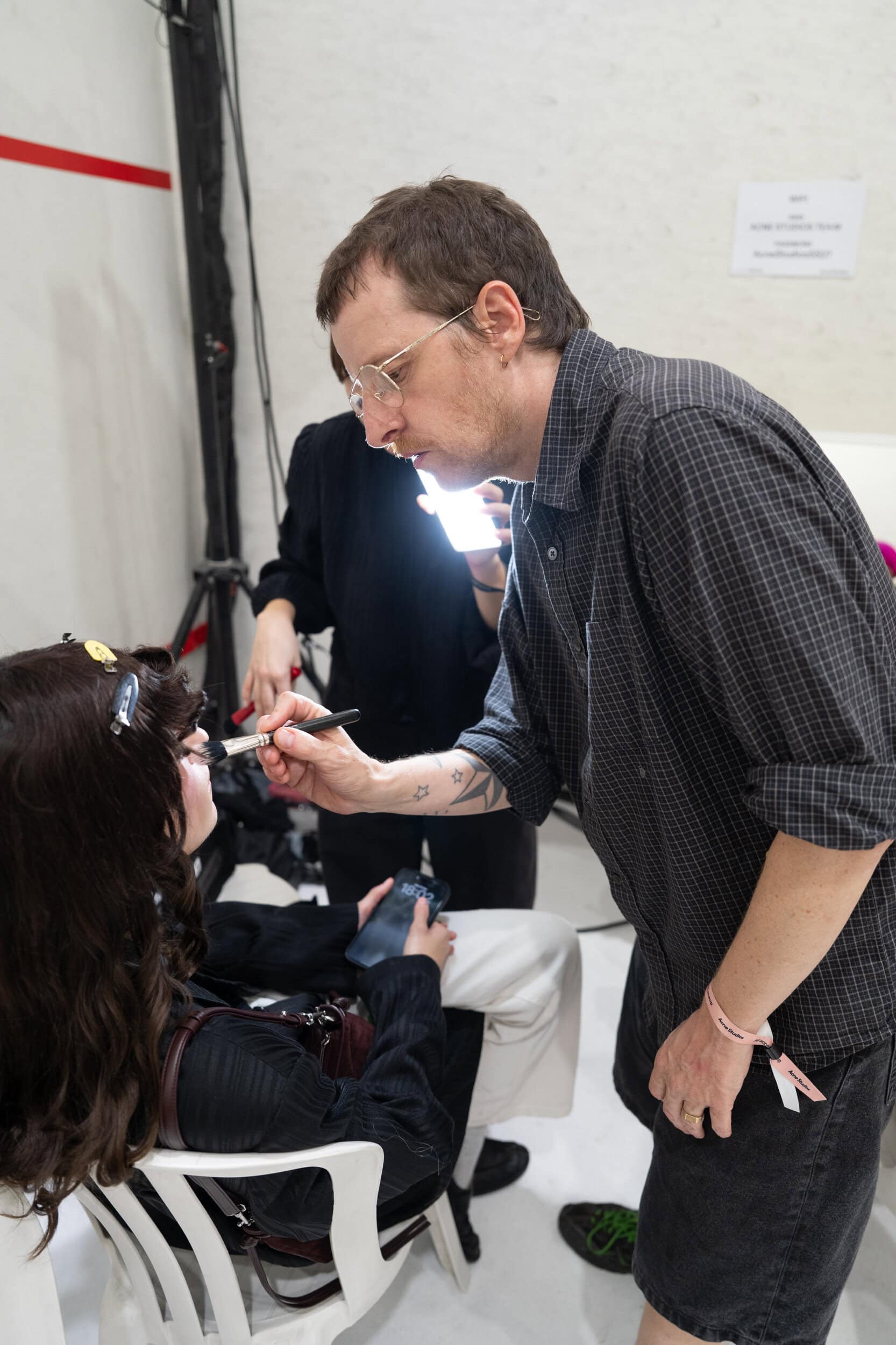 Acne Studios Spring 2027 Fashion Show Backstage