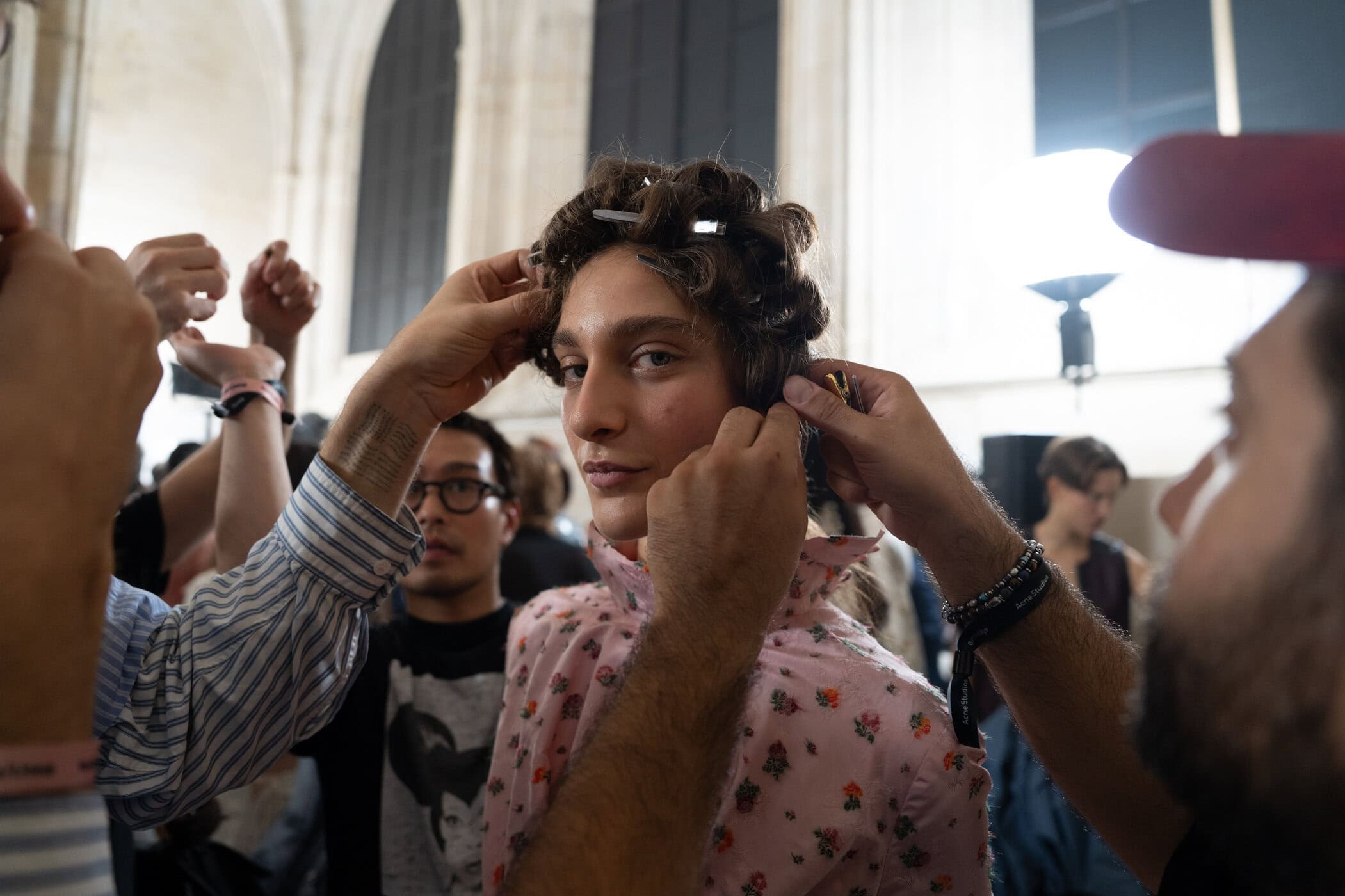 Acne Studios Spring 2027 Fashion Show Backstage
