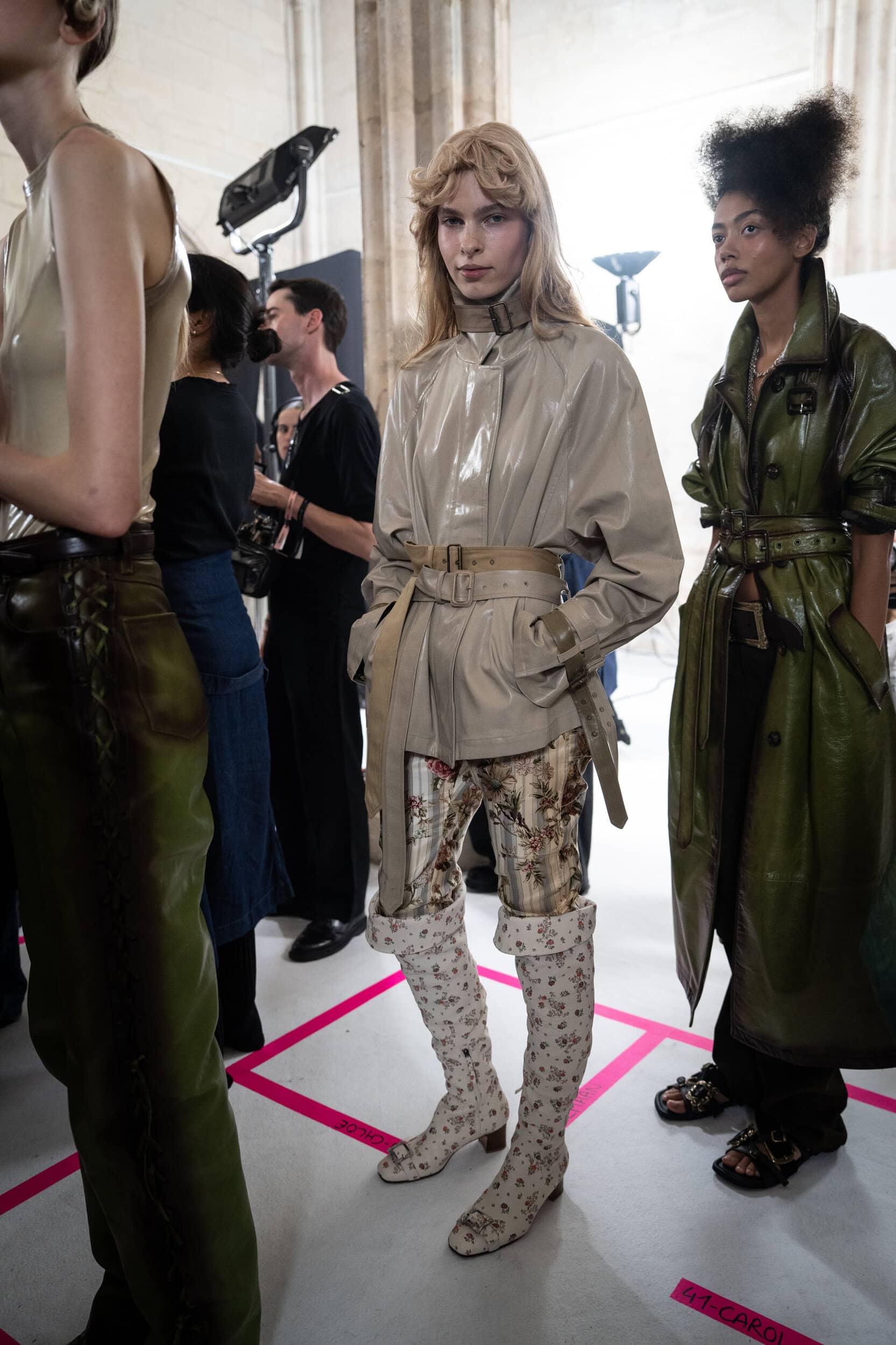 Acne Studios Spring 2027 Fashion Show Backstage