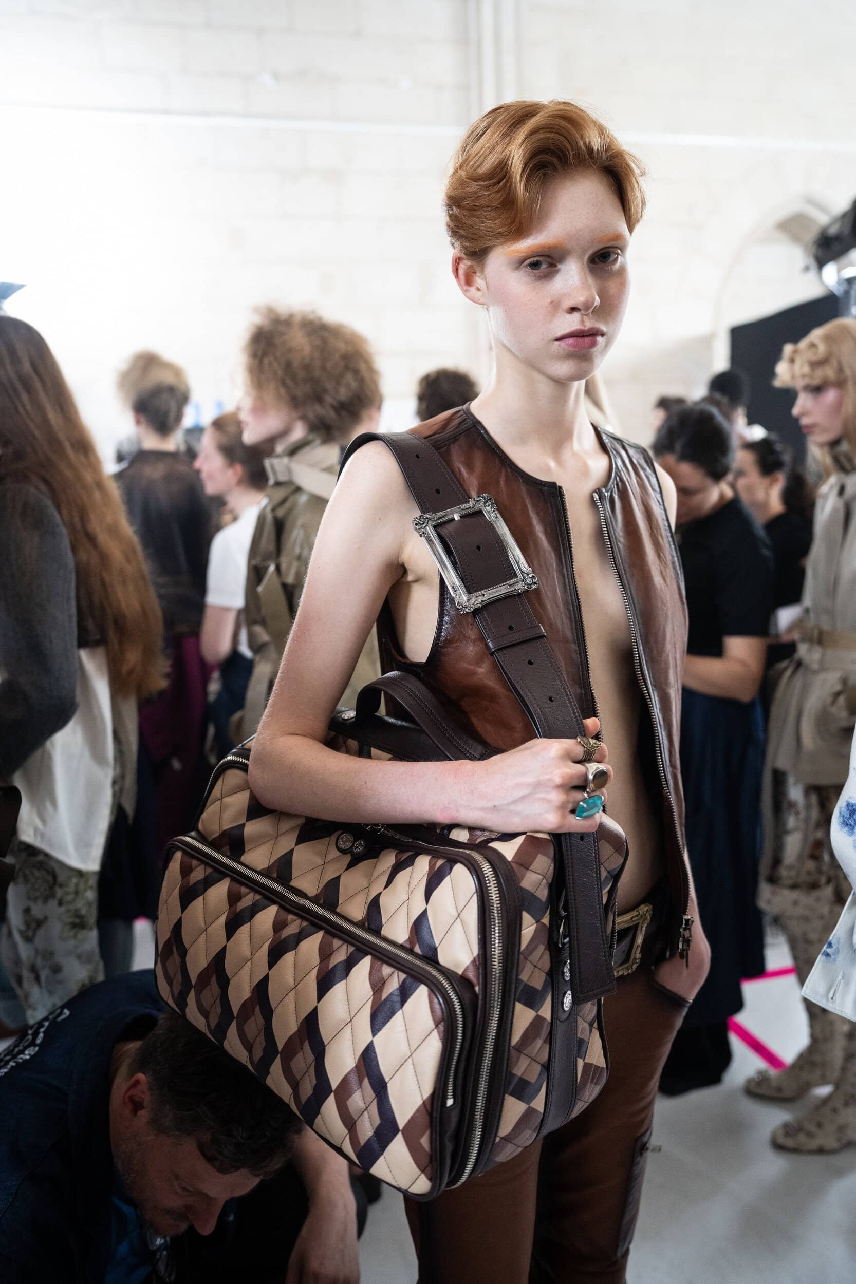 Acne Studios Spring 2027 Fashion Show Backstage