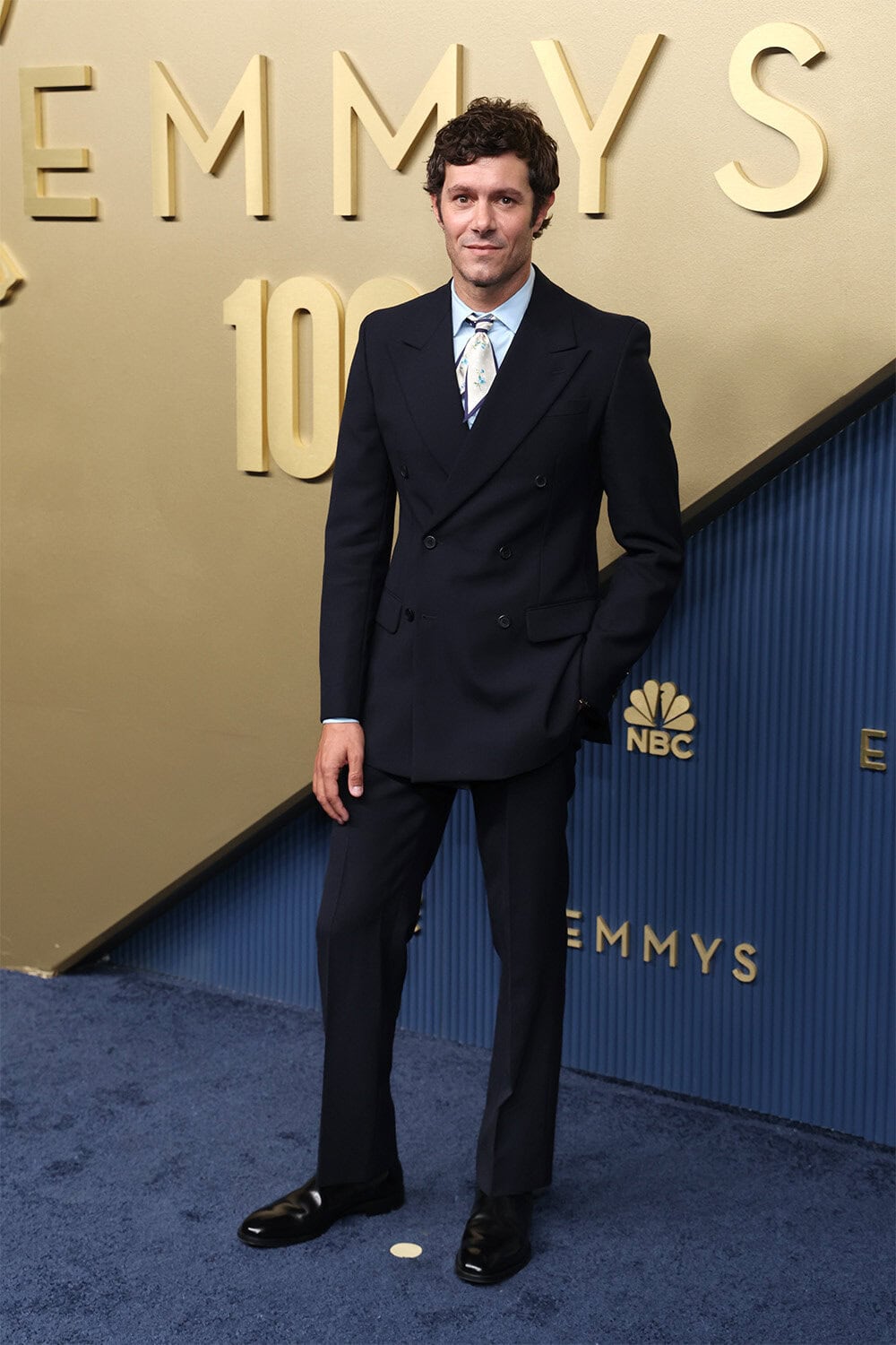 Adam Brody wears Prada at The 78th Emmy Awards