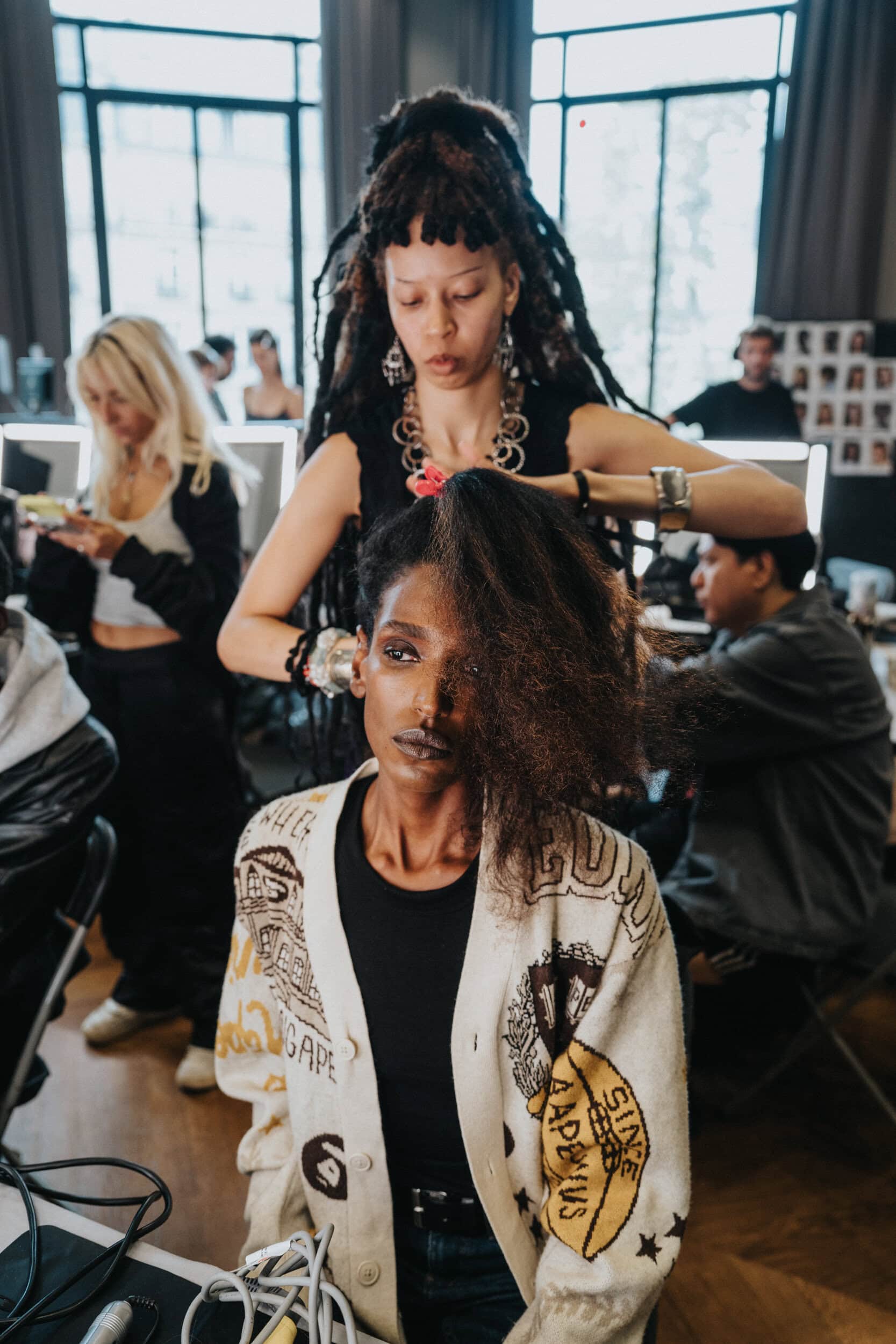 Marie Adam-leenaerdt Spring 2027 Fashion Show Backstage