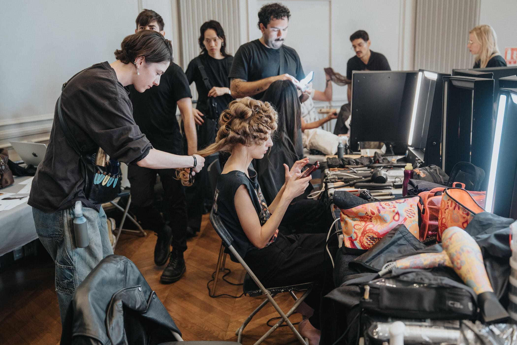 Marie Adam-leenaerdt Spring 2027 Fashion Show Backstage