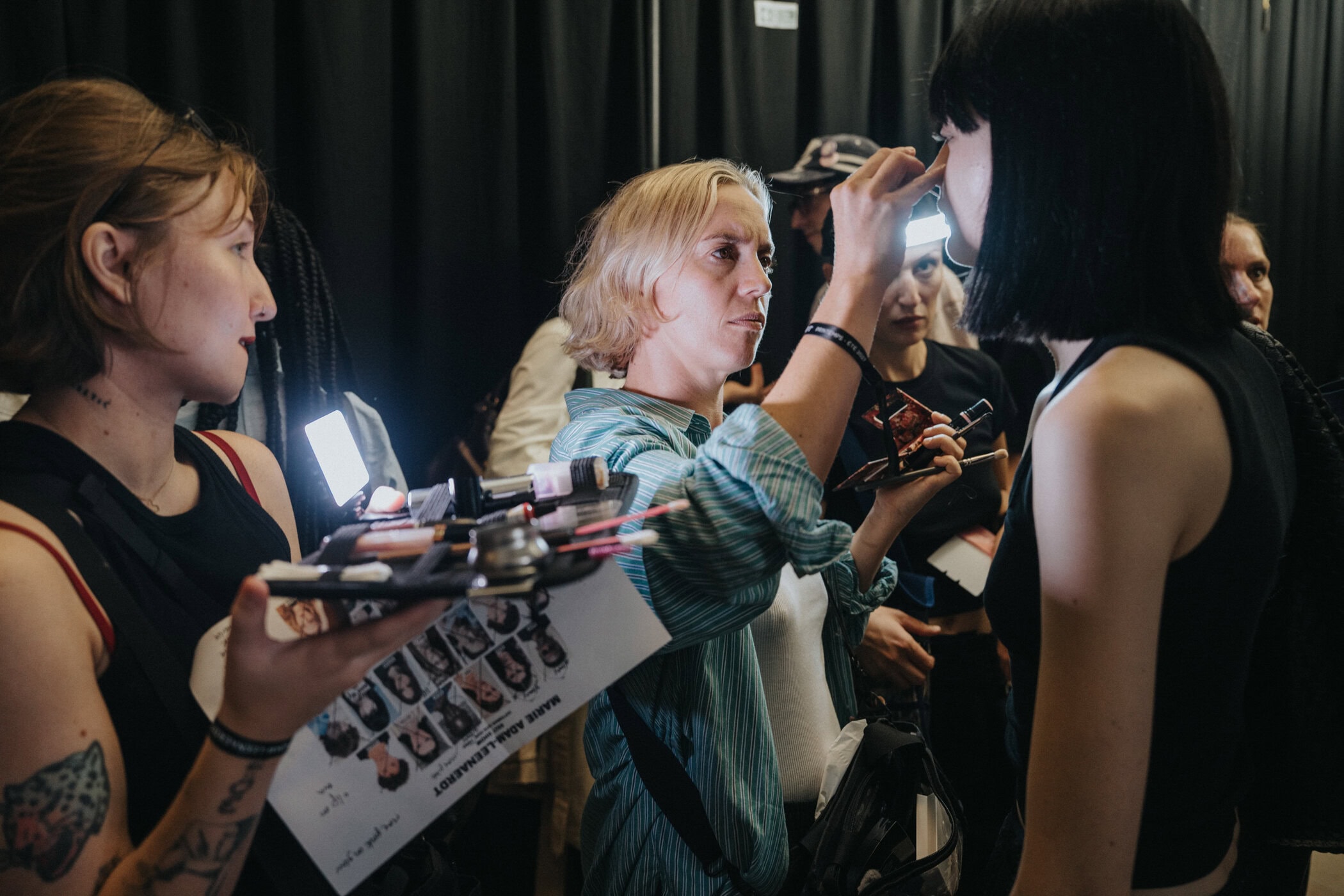 Marie Adam-leenaerdt Spring 2027 Fashion Show Backstage