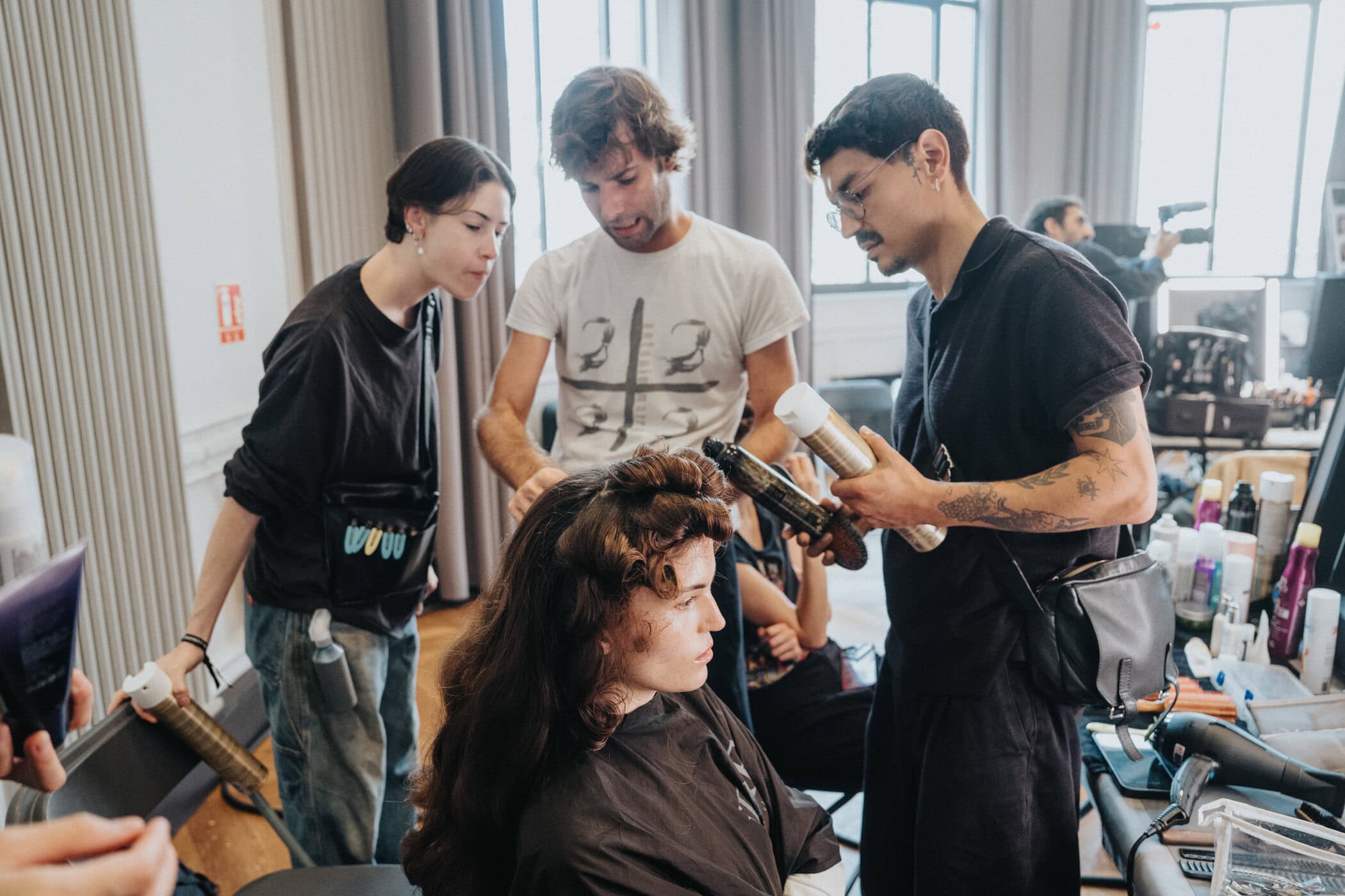 Marie Adam-leenaerdt Spring 2027 Fashion Show Backstage