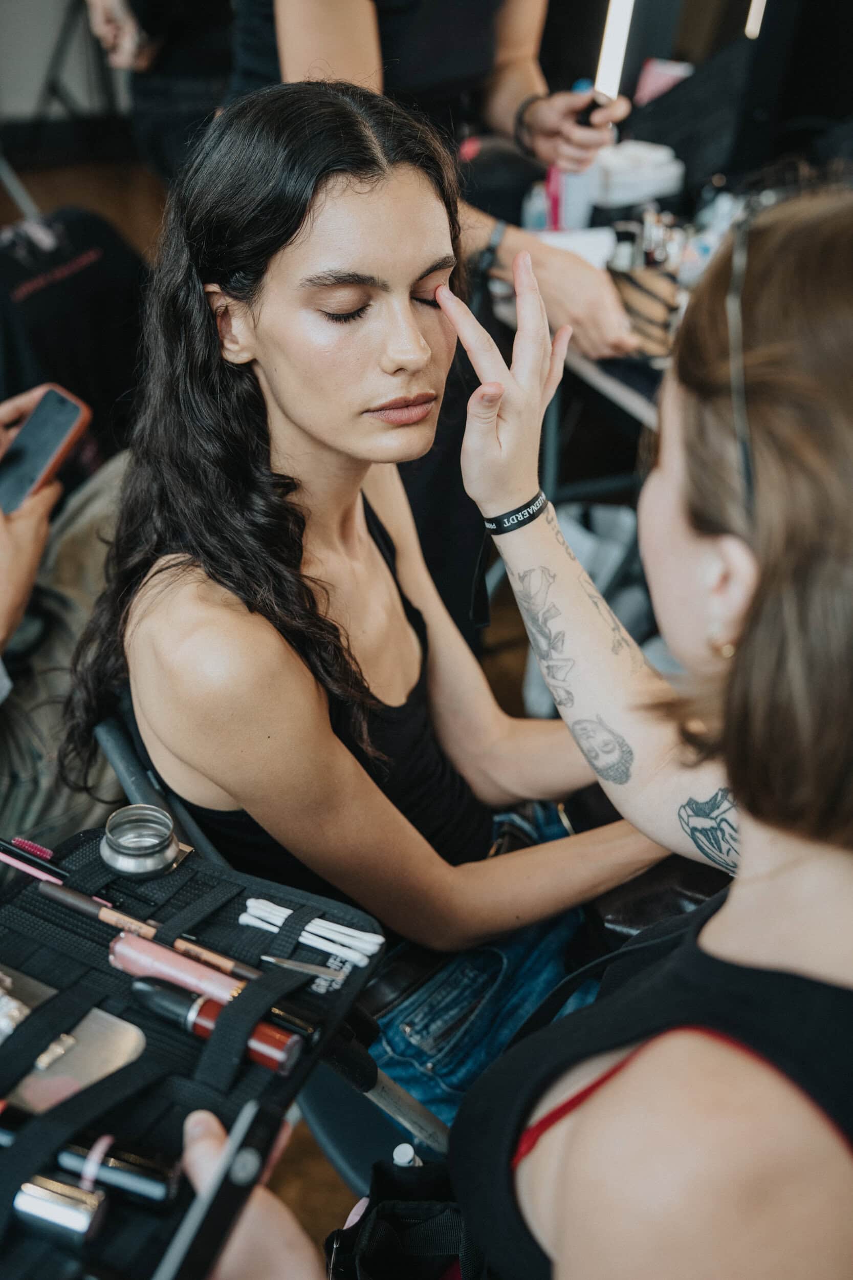 Marie Adam-leenaerdt Spring 2027 Fashion Show Backstage