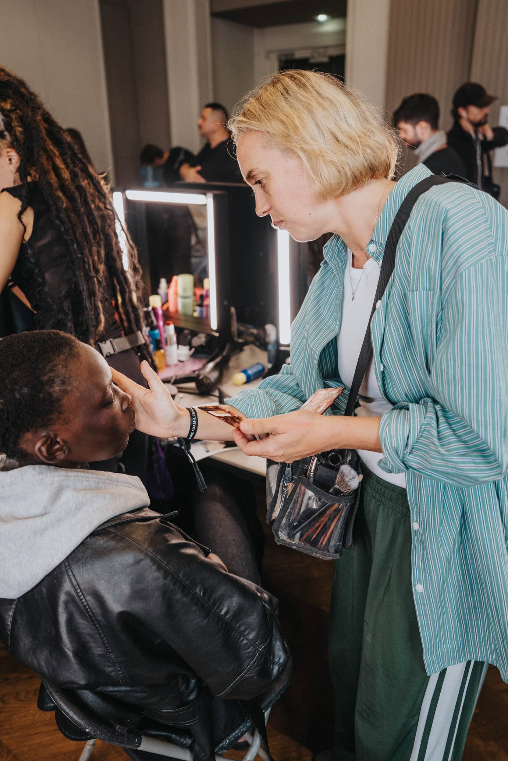 Marie Adam-leenaerdt Spring 2027 Fashion Show Backstage