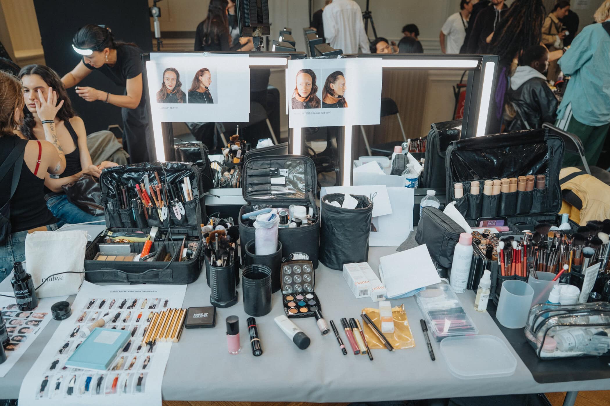 Marie Adam-leenaerdt Spring 2027 Fashion Show Backstage