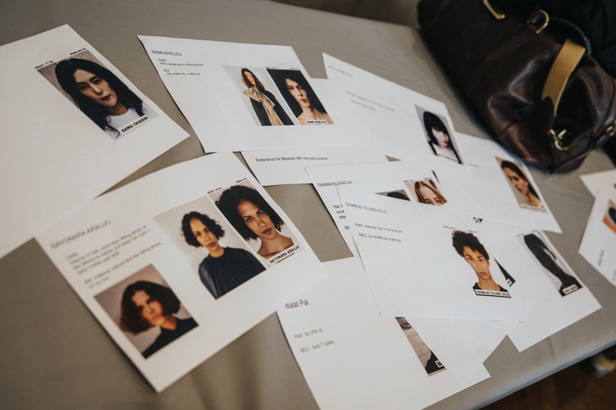 Marie Adam-leenaerdt Spring 2027 Fashion Show Backstage