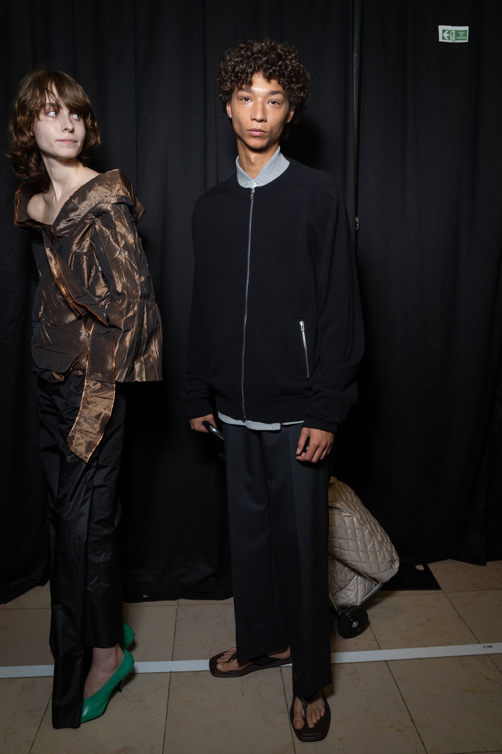 Marie Adam-leenaerdt Spring 2027 Fashion Show Backstage
