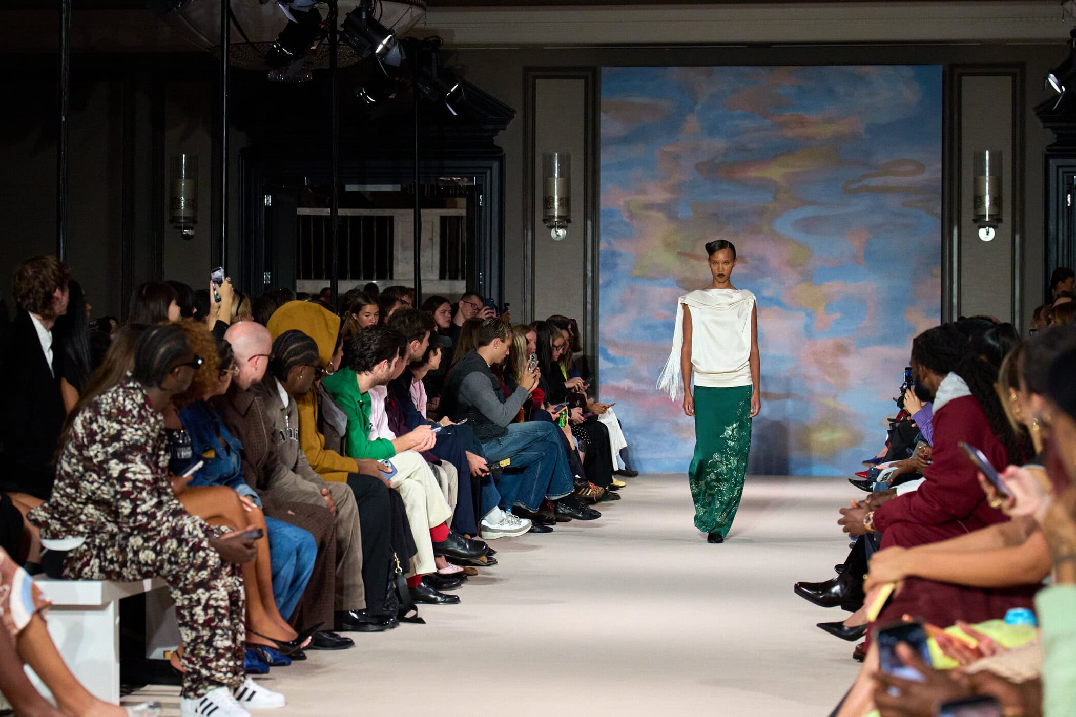 Ahluwalia Spring 2027 Fashion Show Atmosphere