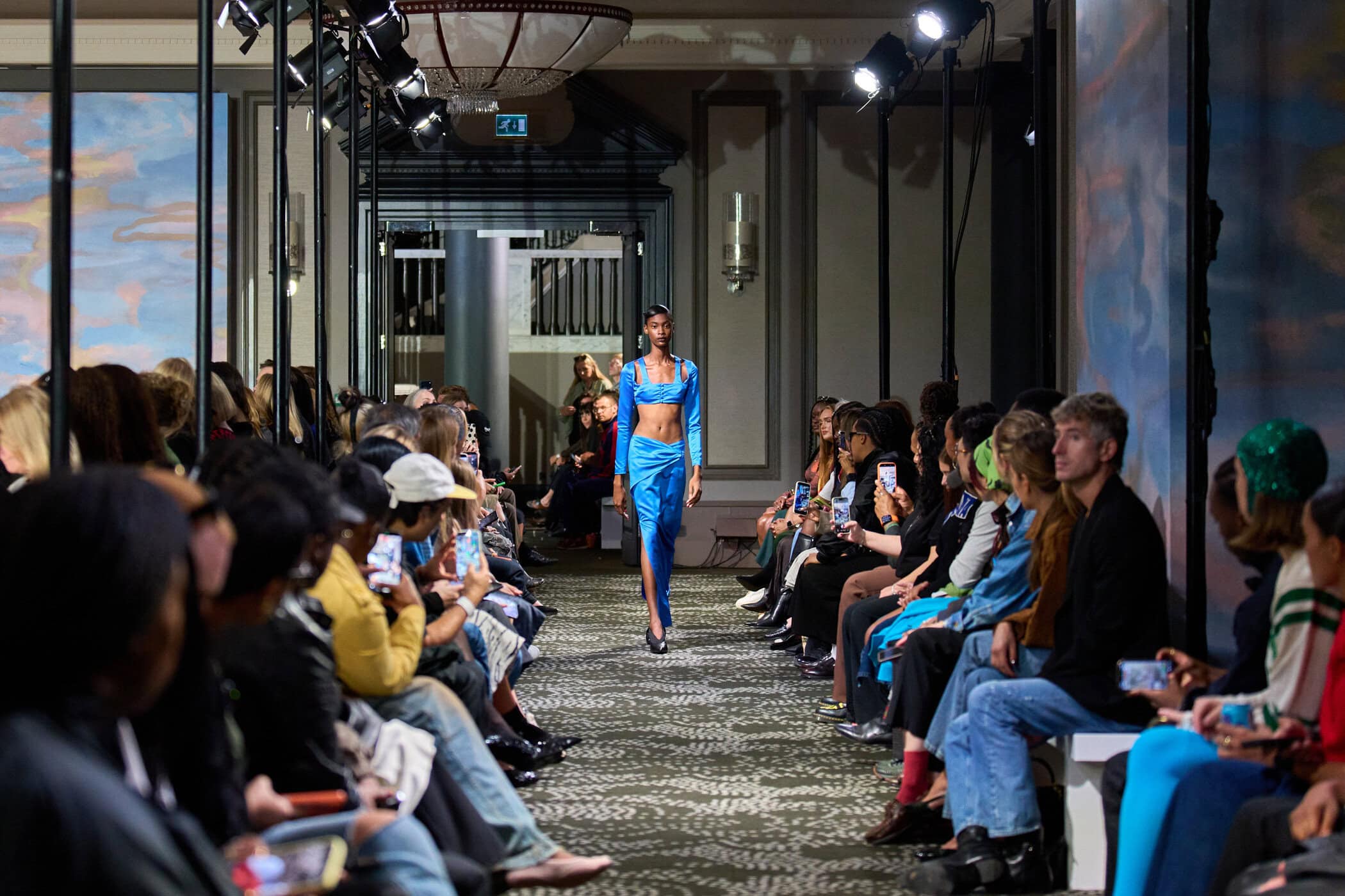 Ahluwalia Spring 2027 Fashion Show Atmosphere