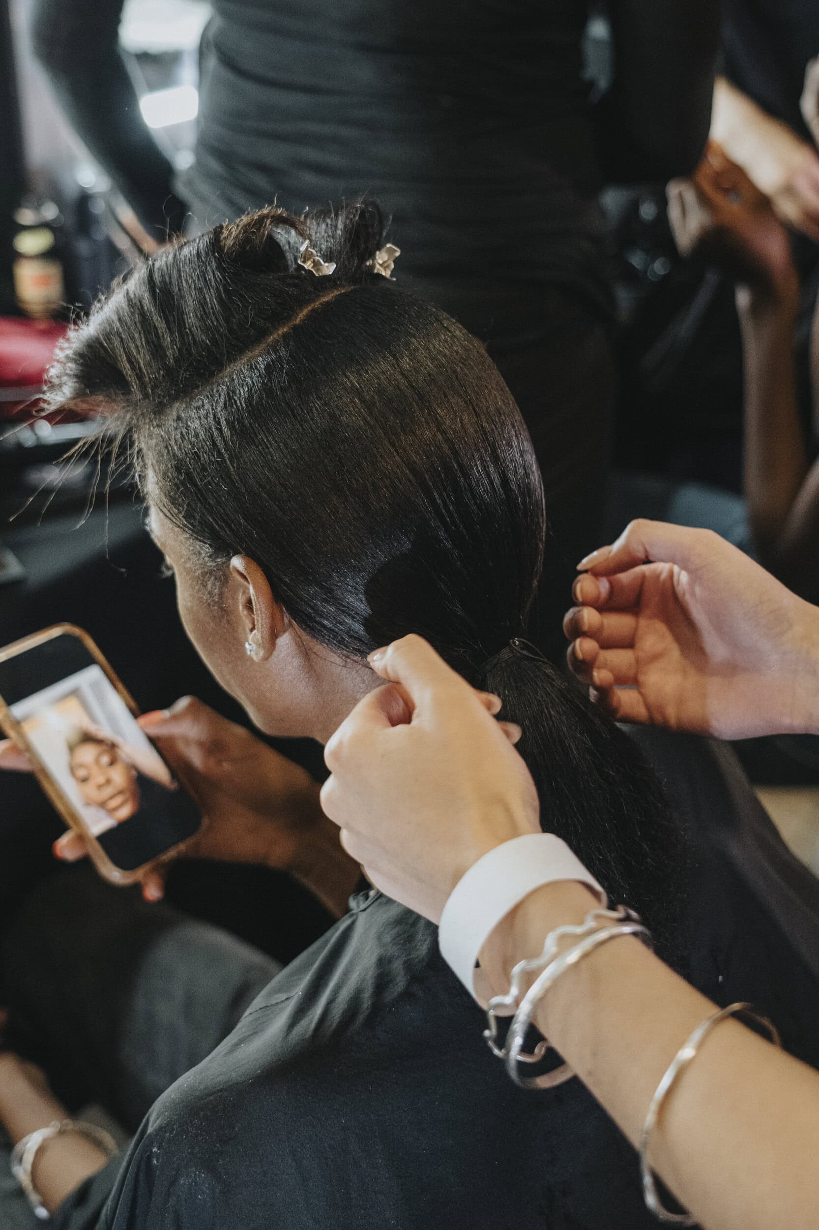 Ahluwalia Spring 2027 Fashion Show Backstage