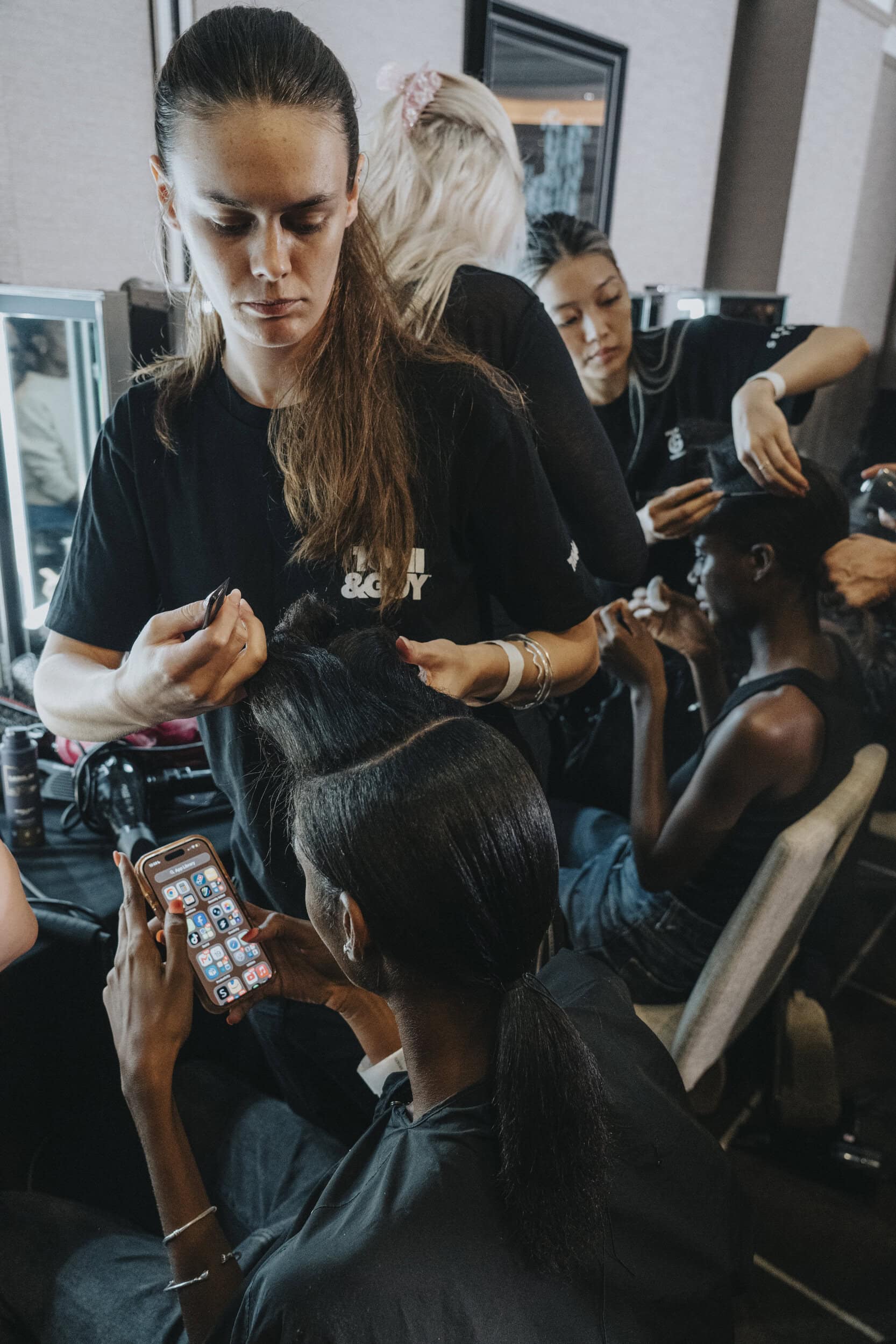 Ahluwalia Spring 2027 Fashion Show Backstage
