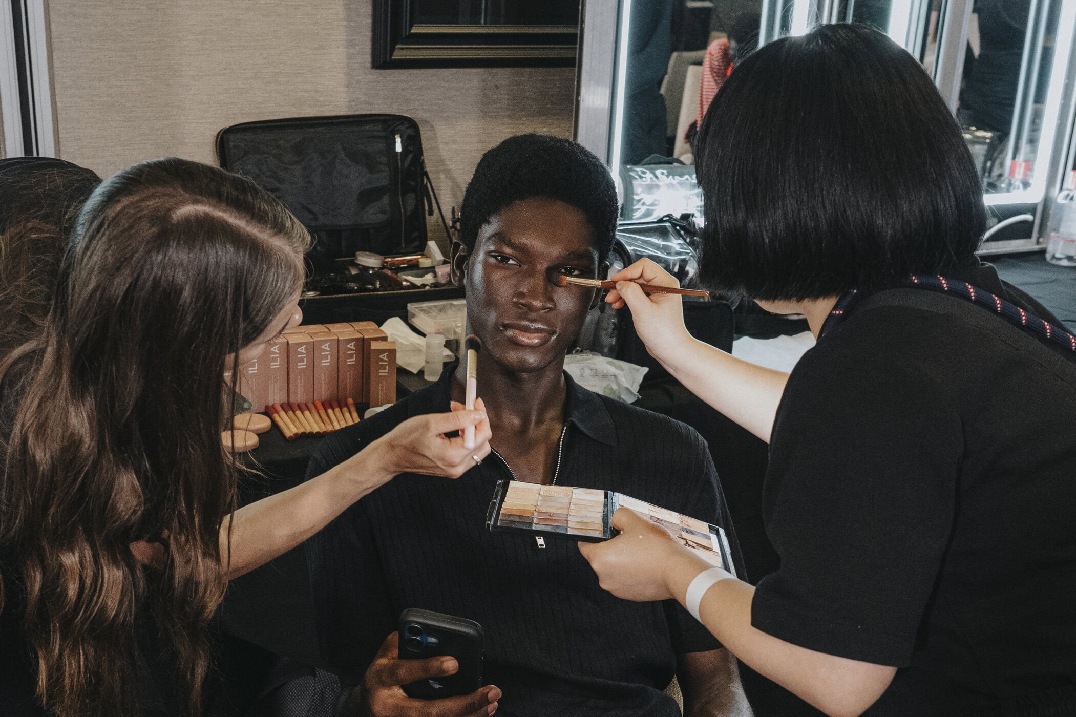 Ahluwalia Spring 2027 Fashion Show Backstage