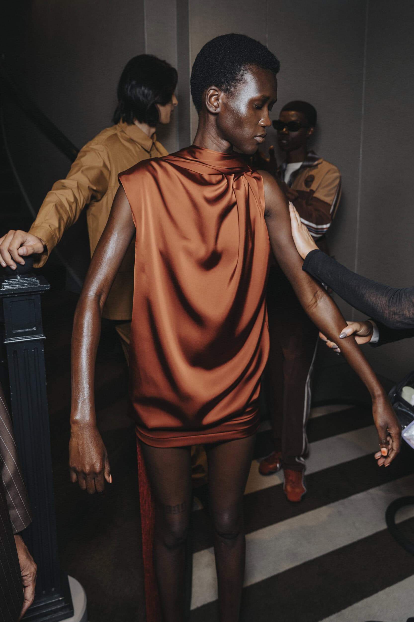 Ahluwalia Spring 2027 Fashion Show Backstage