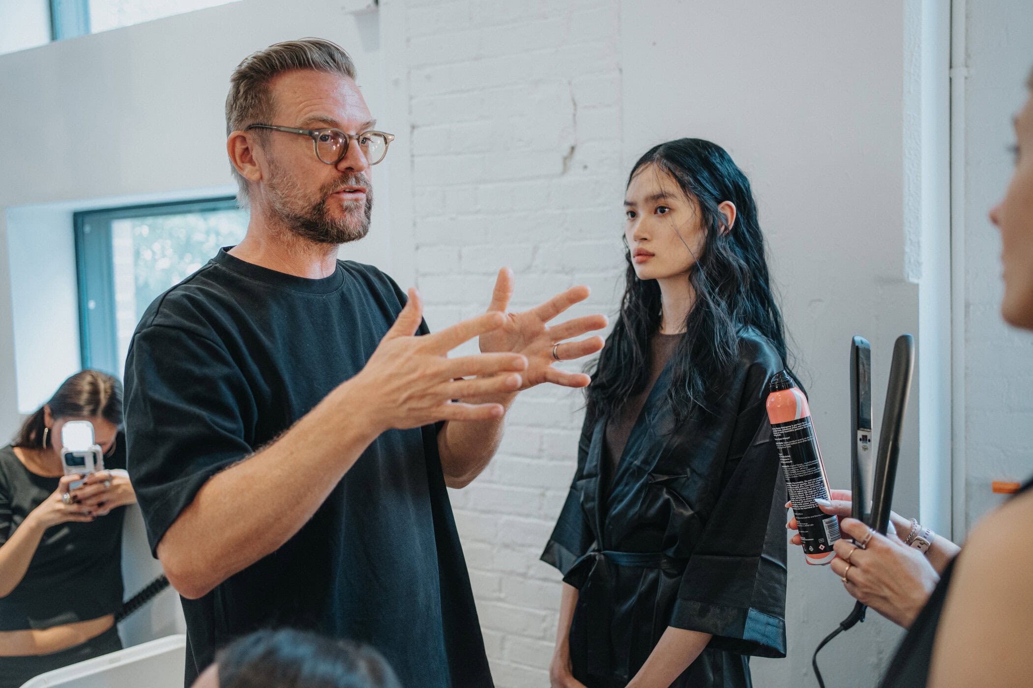 Aknvas Spring 2027 Fashion Show Backstage