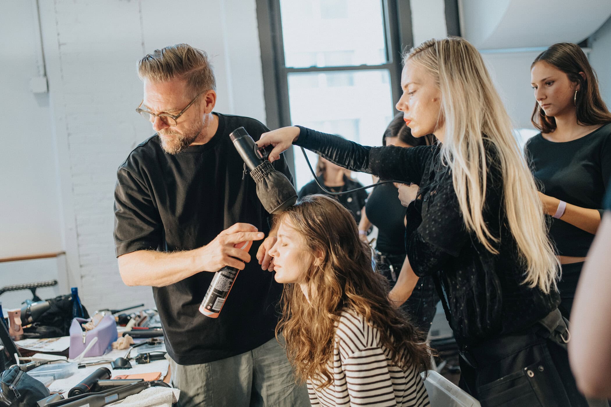 Aknvas Spring 2027 Fashion Show Backstage