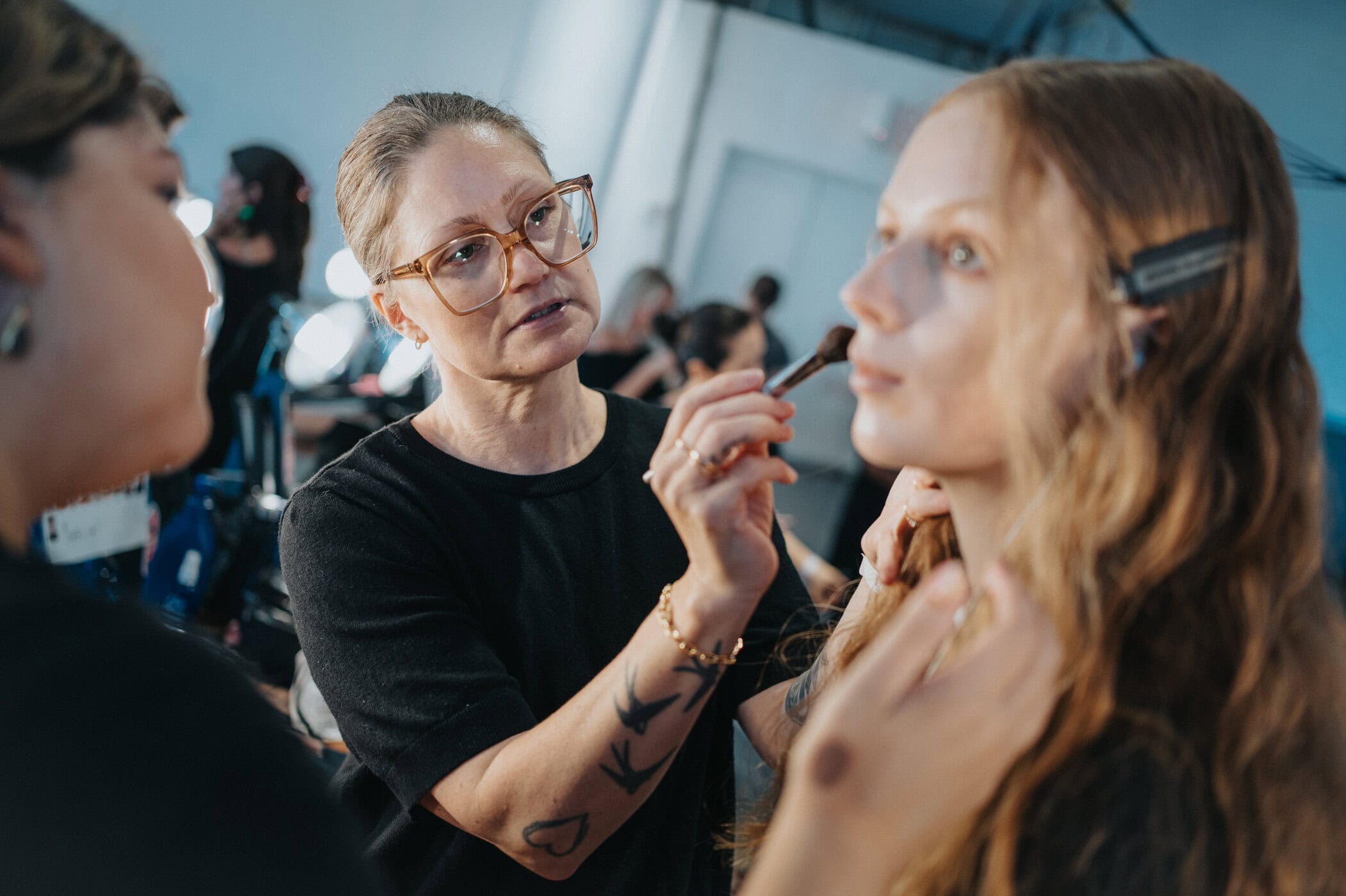 Aknvas Spring 2027 Fashion Show Backstage
