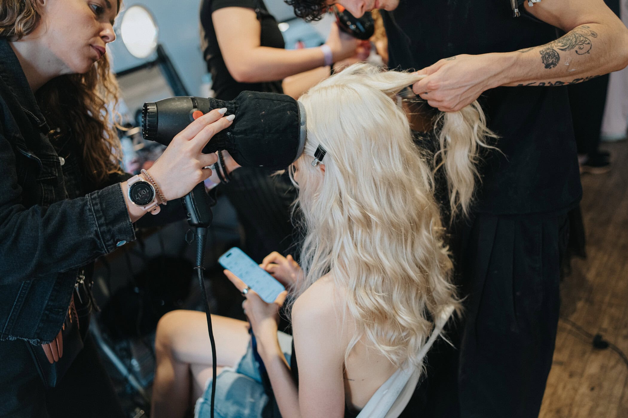 Aknvas Spring 2027 Fashion Show Backstage