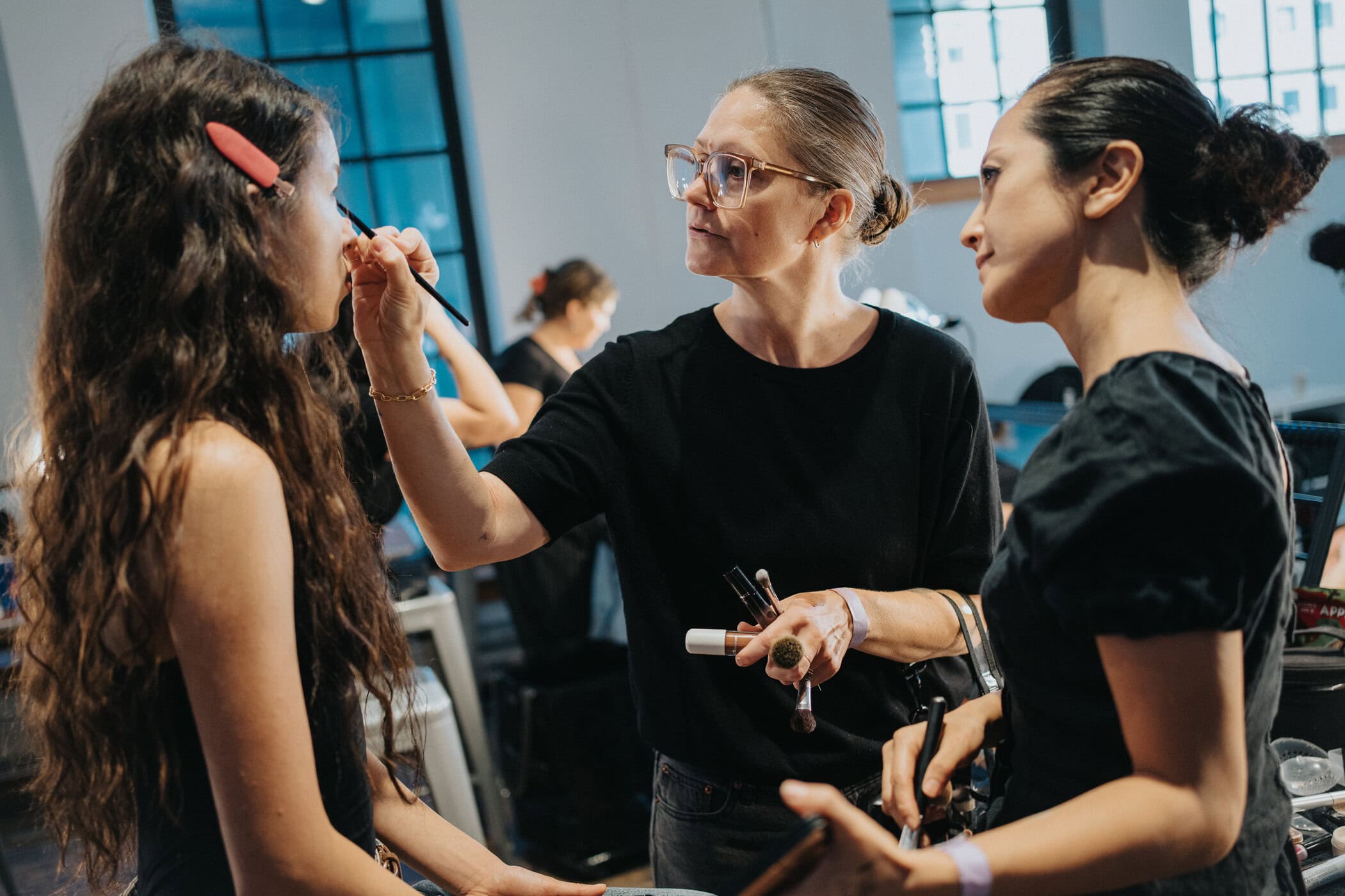 Aknvas Spring 2027 Fashion Show Backstage