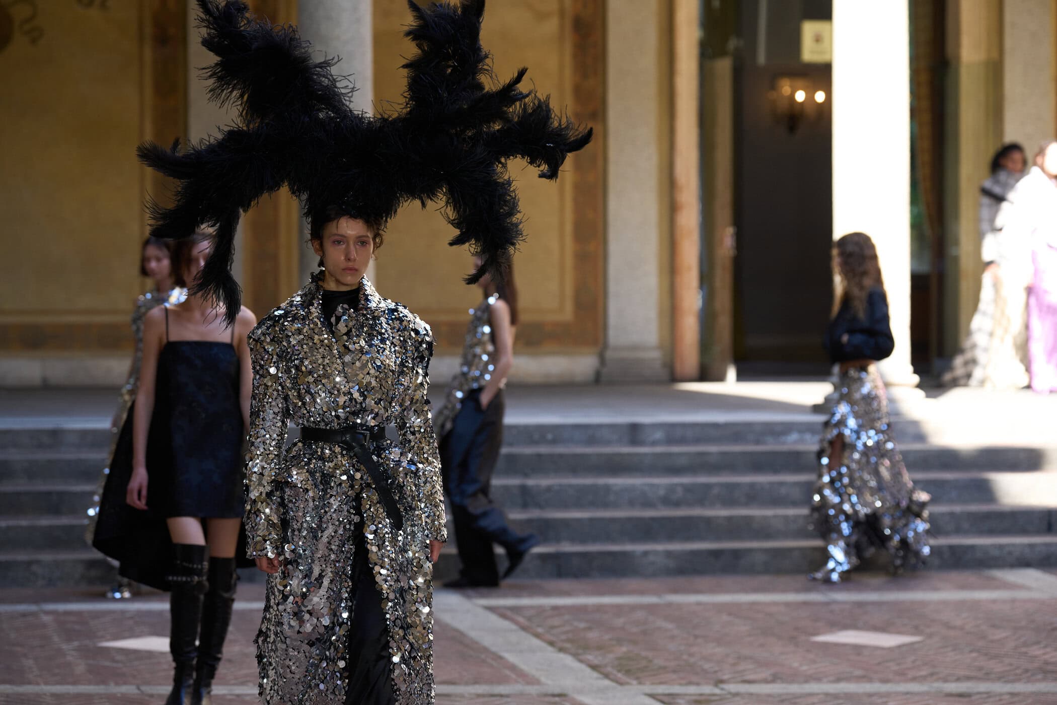Marques Almeida Spring 2027 Fashion Show Atmosphere