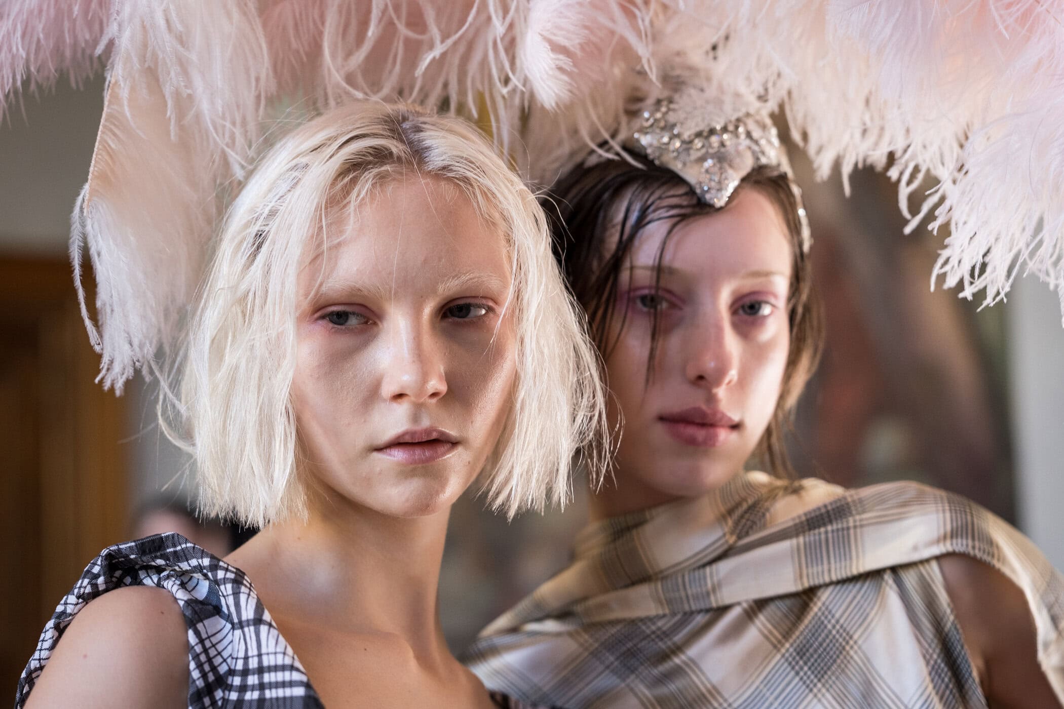 Marques Almeida Spring 2027 Fashion Show Backstage