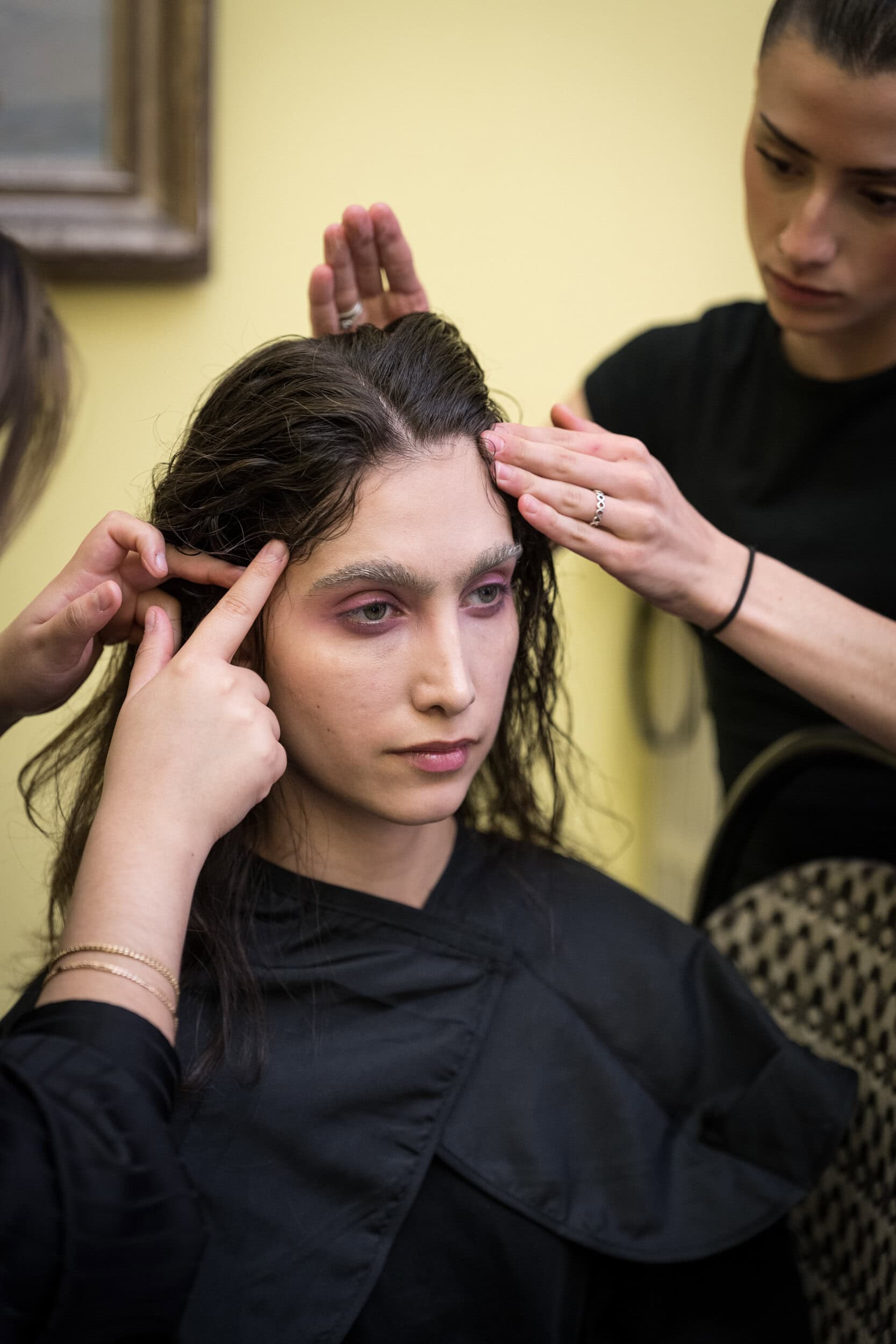 Marques Almeida Spring 2027 Fashion Show Backstage