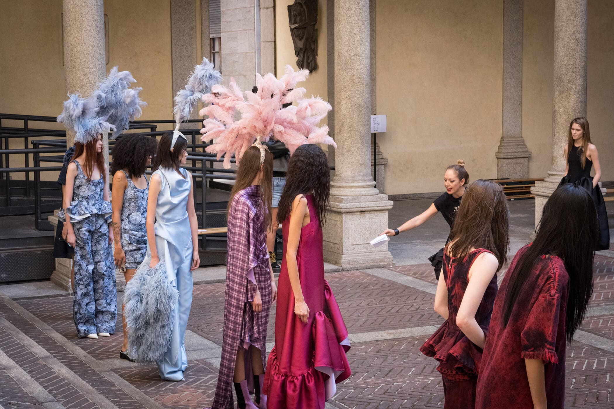 Marques Almeida Spring 2027 Fashion Show Backstage