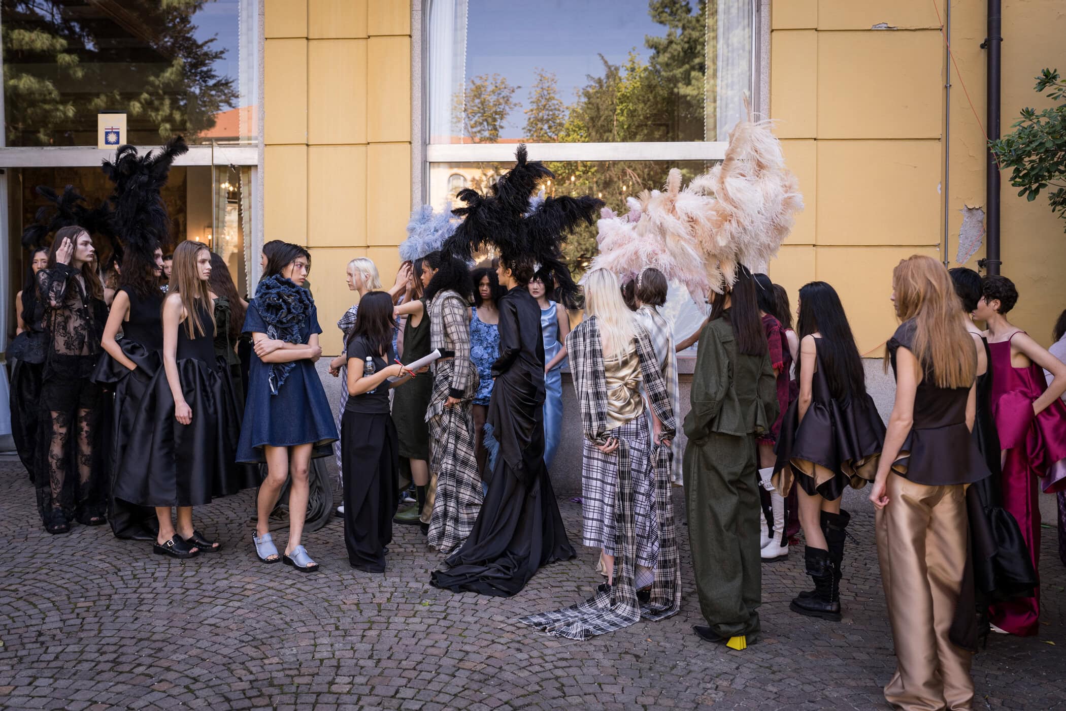 Marques Almeida Spring 2027 Fashion Show Backstage