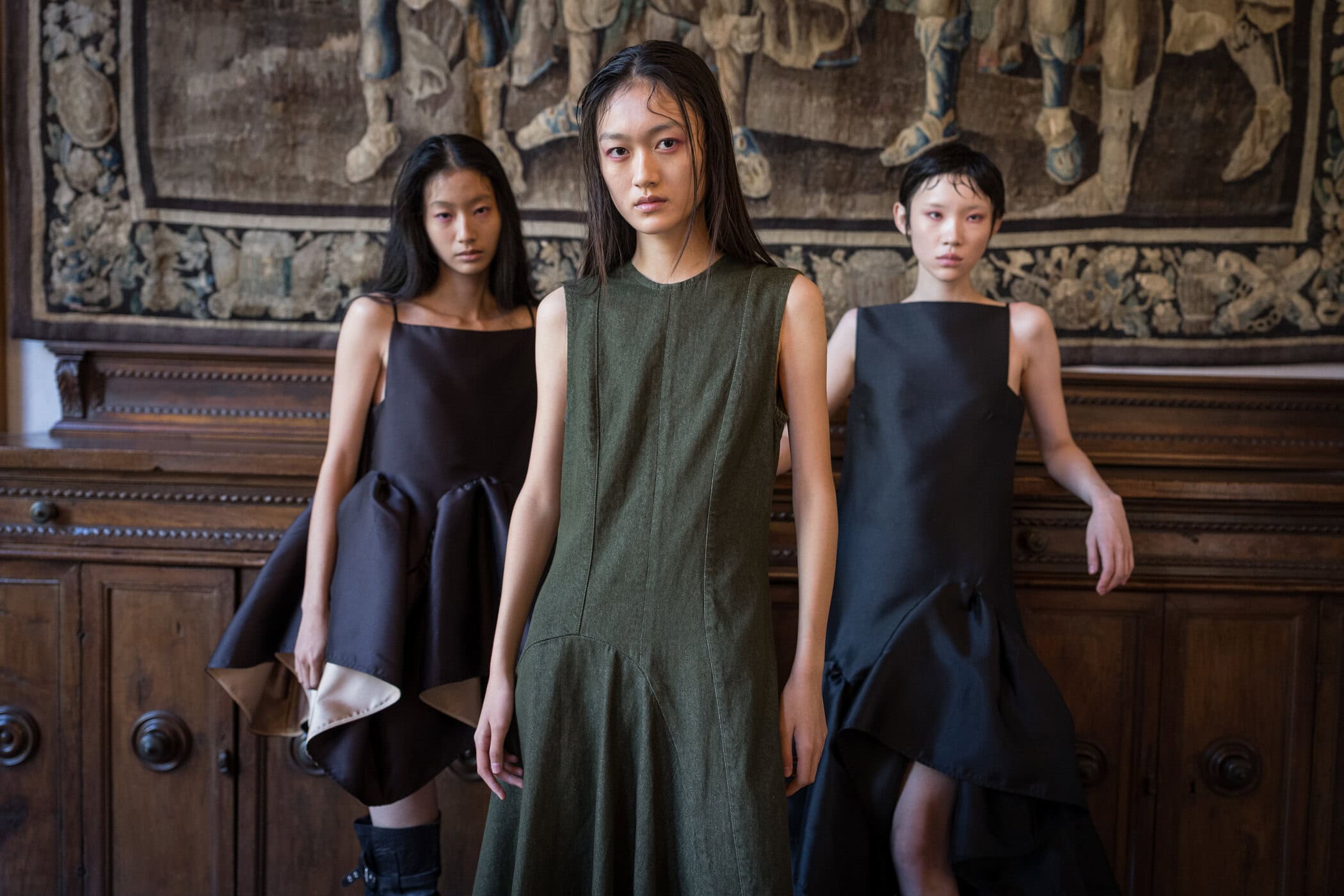 Marques Almeida Spring 2027 Fashion Show Backstage