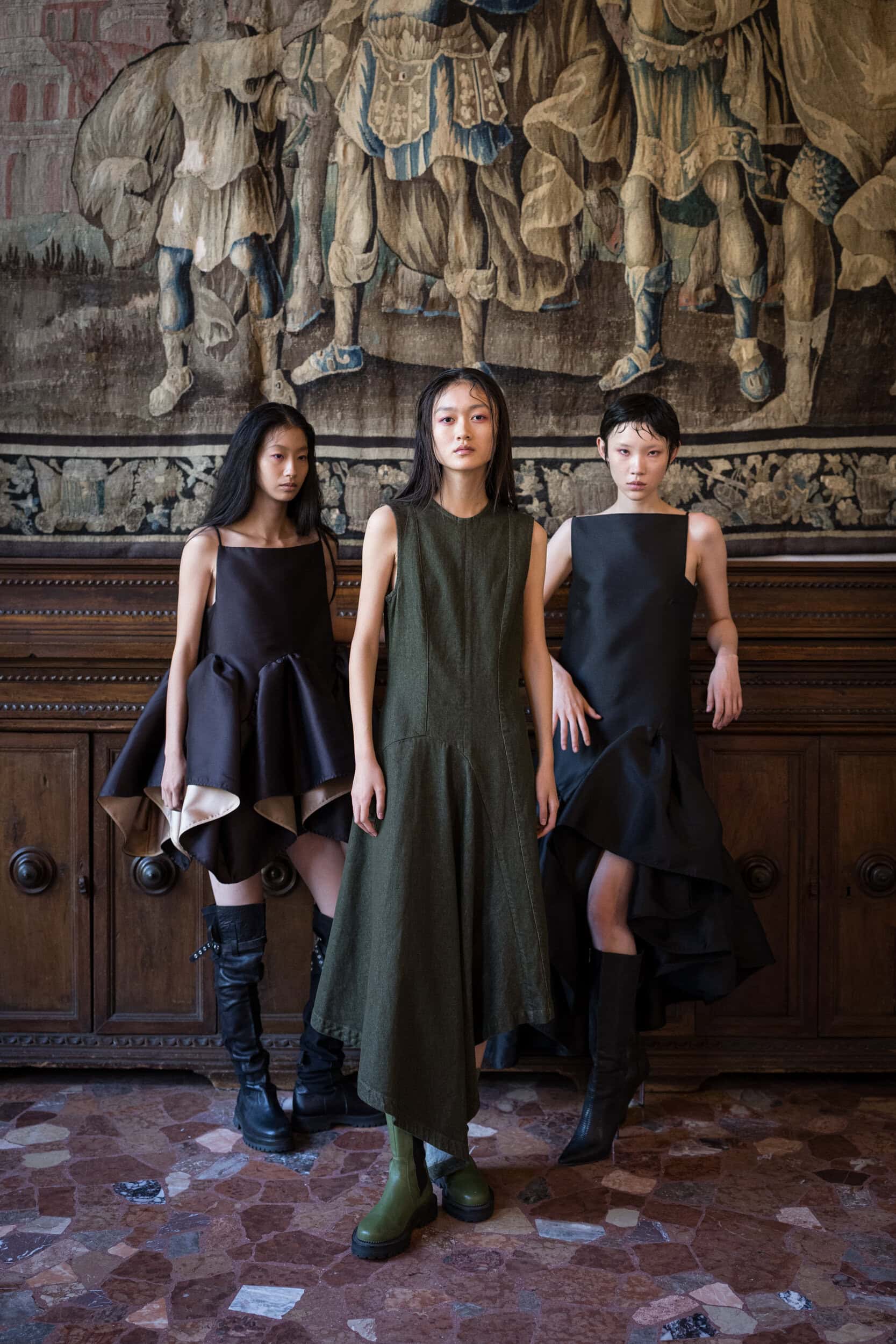 Marques Almeida Spring 2027 Fashion Show Backstage