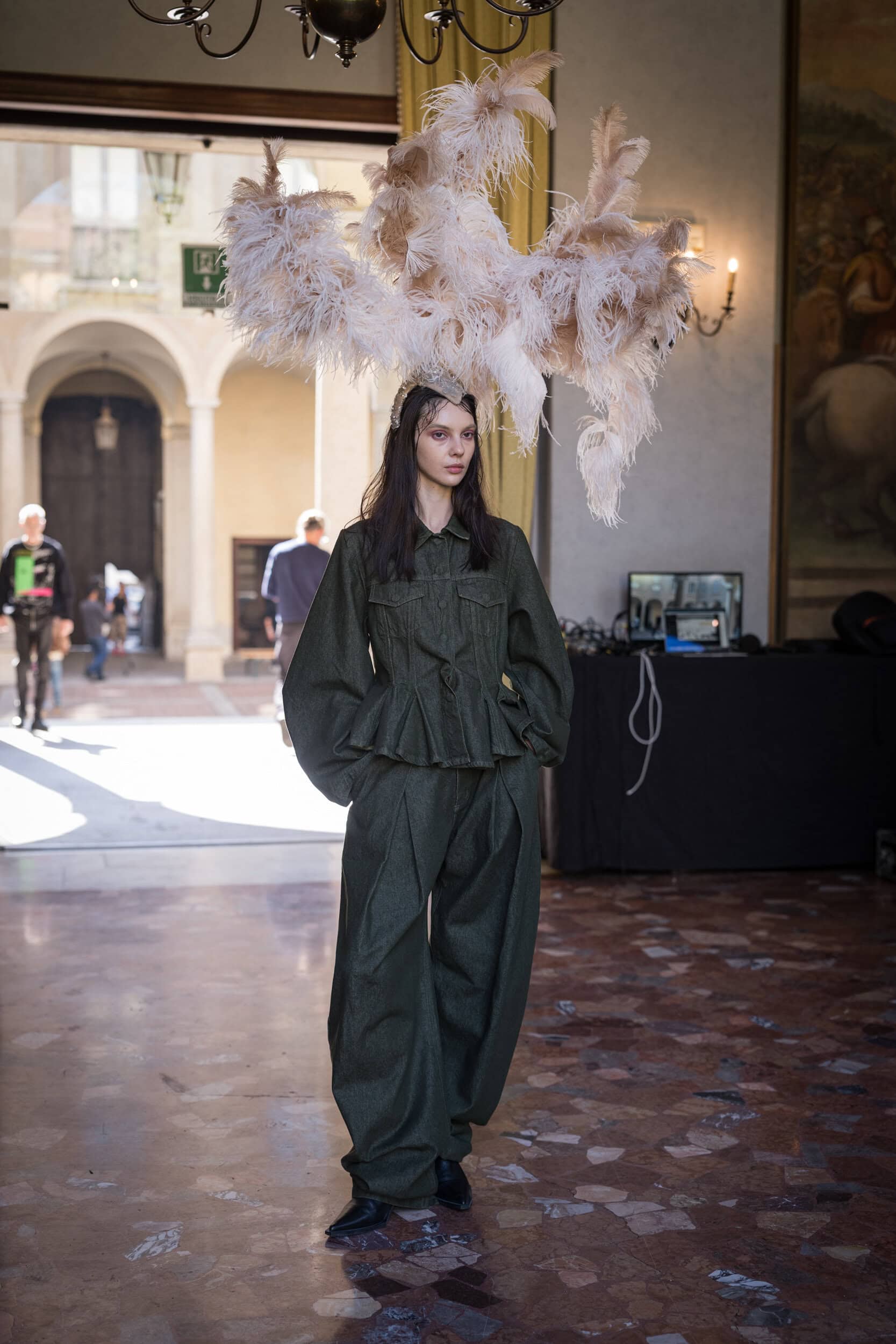Marques Almeida Spring 2027 Fashion Show Backstage