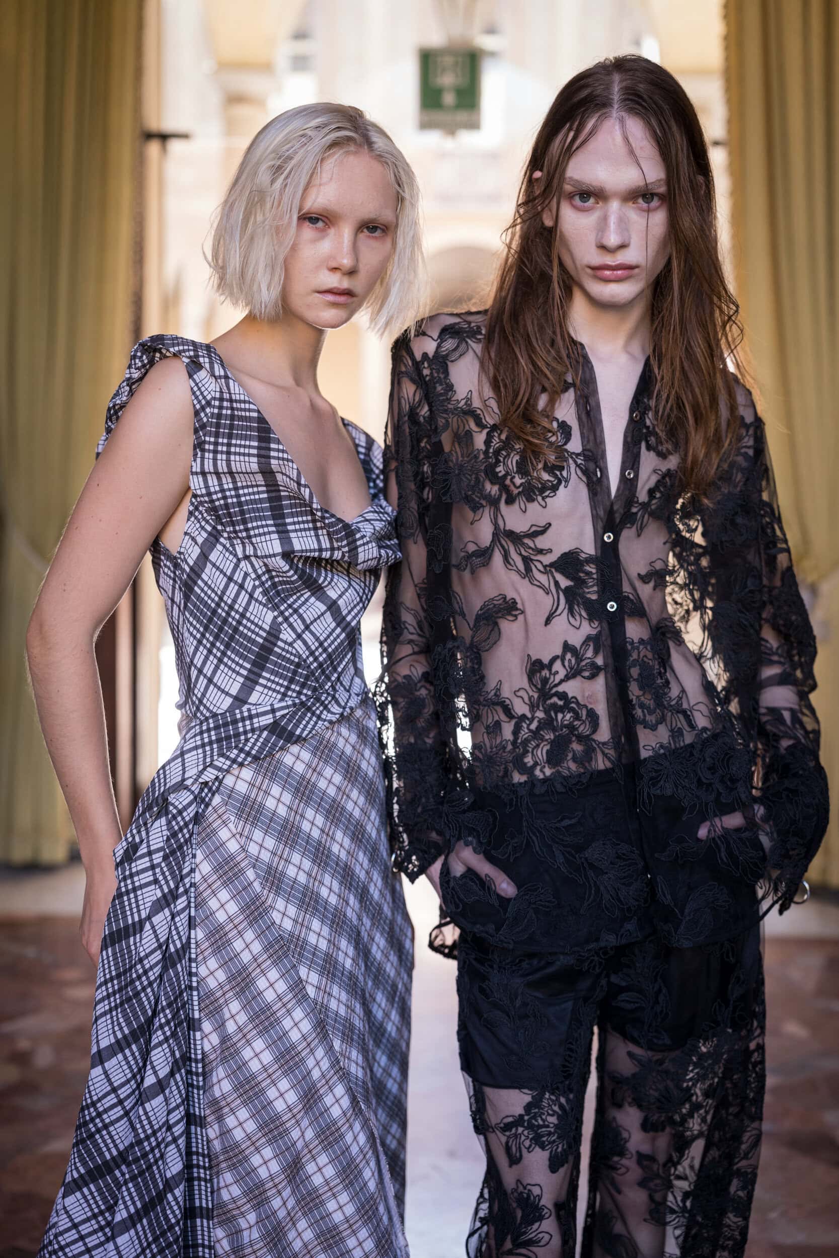 Marques Almeida Spring 2027 Fashion Show Backstage