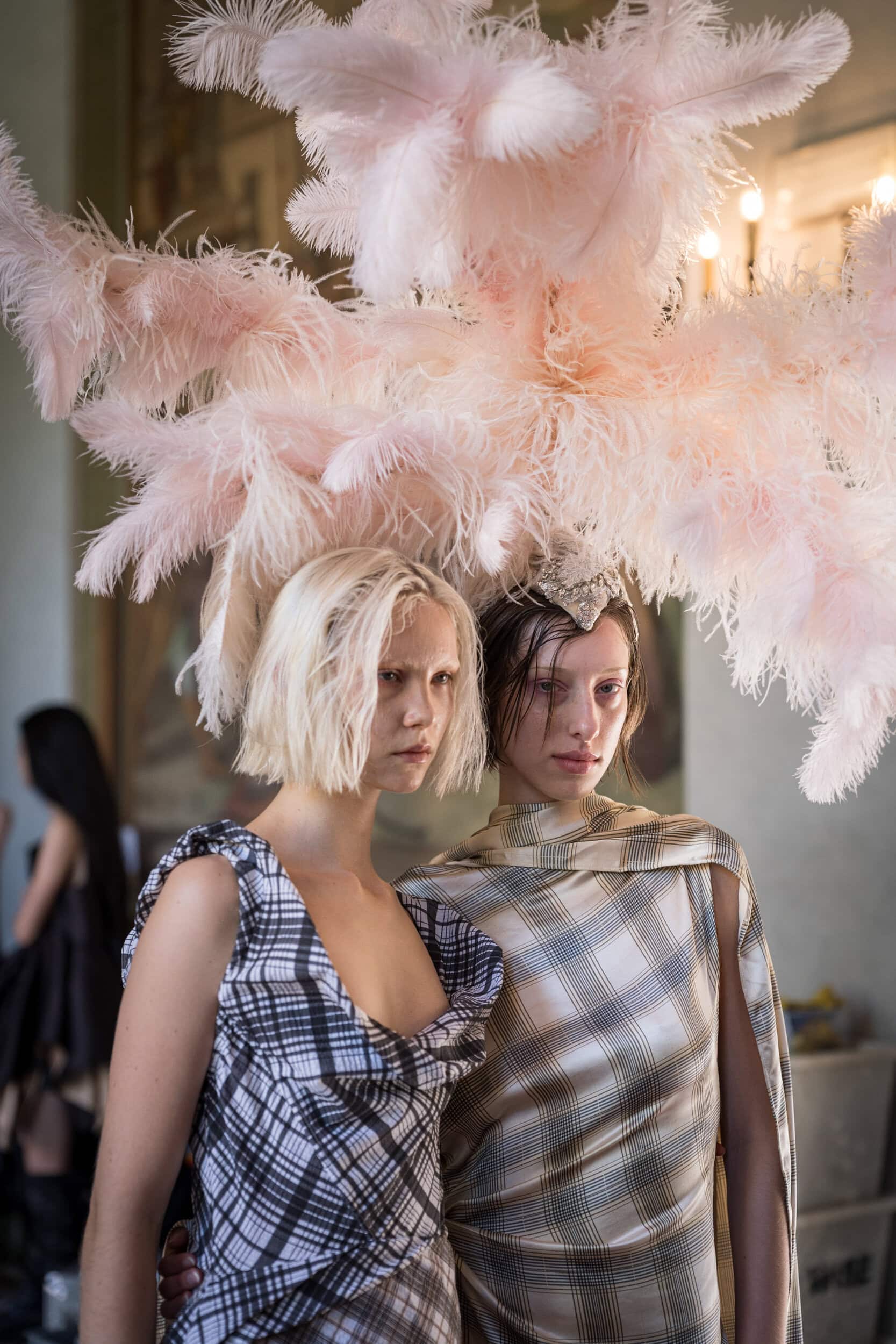 Marques Almeida Spring 2027 Fashion Show Backstage