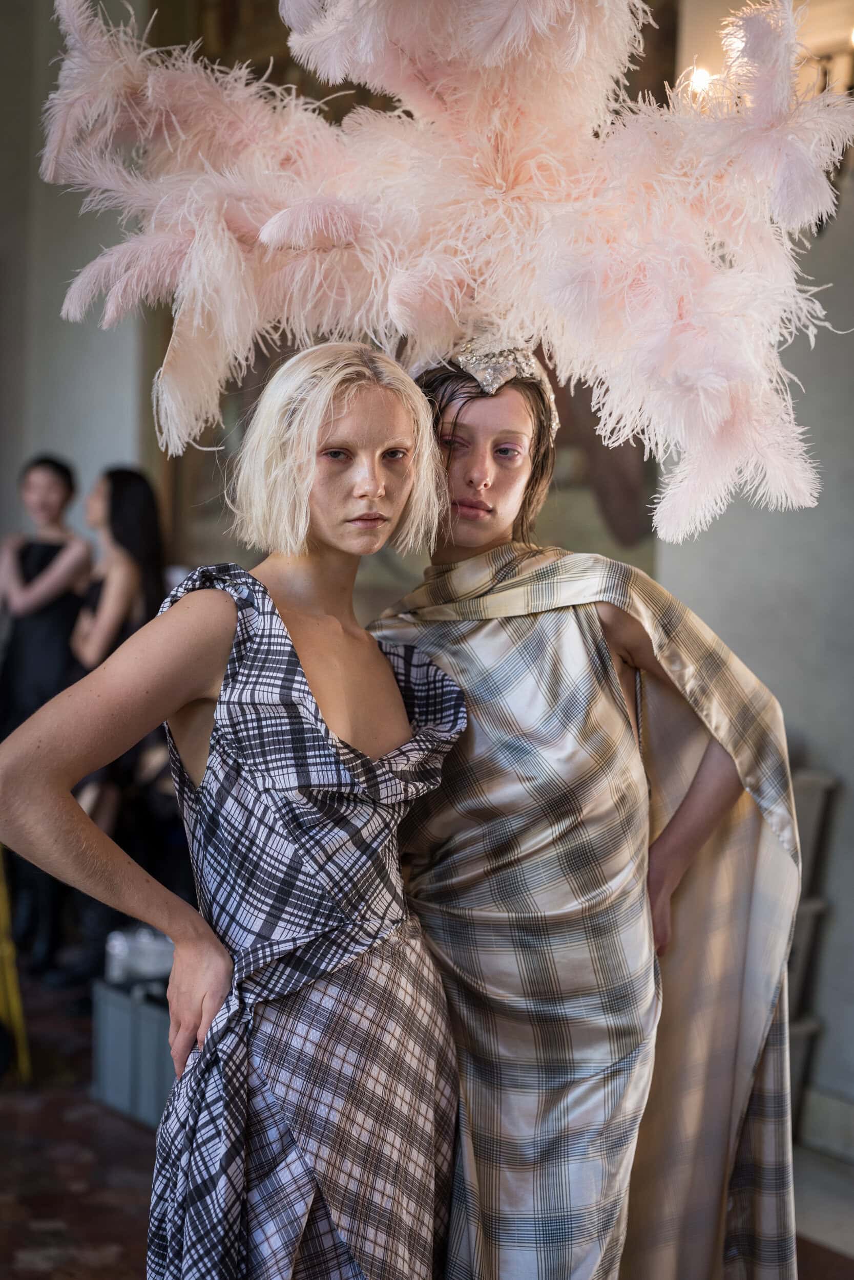 Marques Almeida Spring 2027 Fashion Show Backstage
