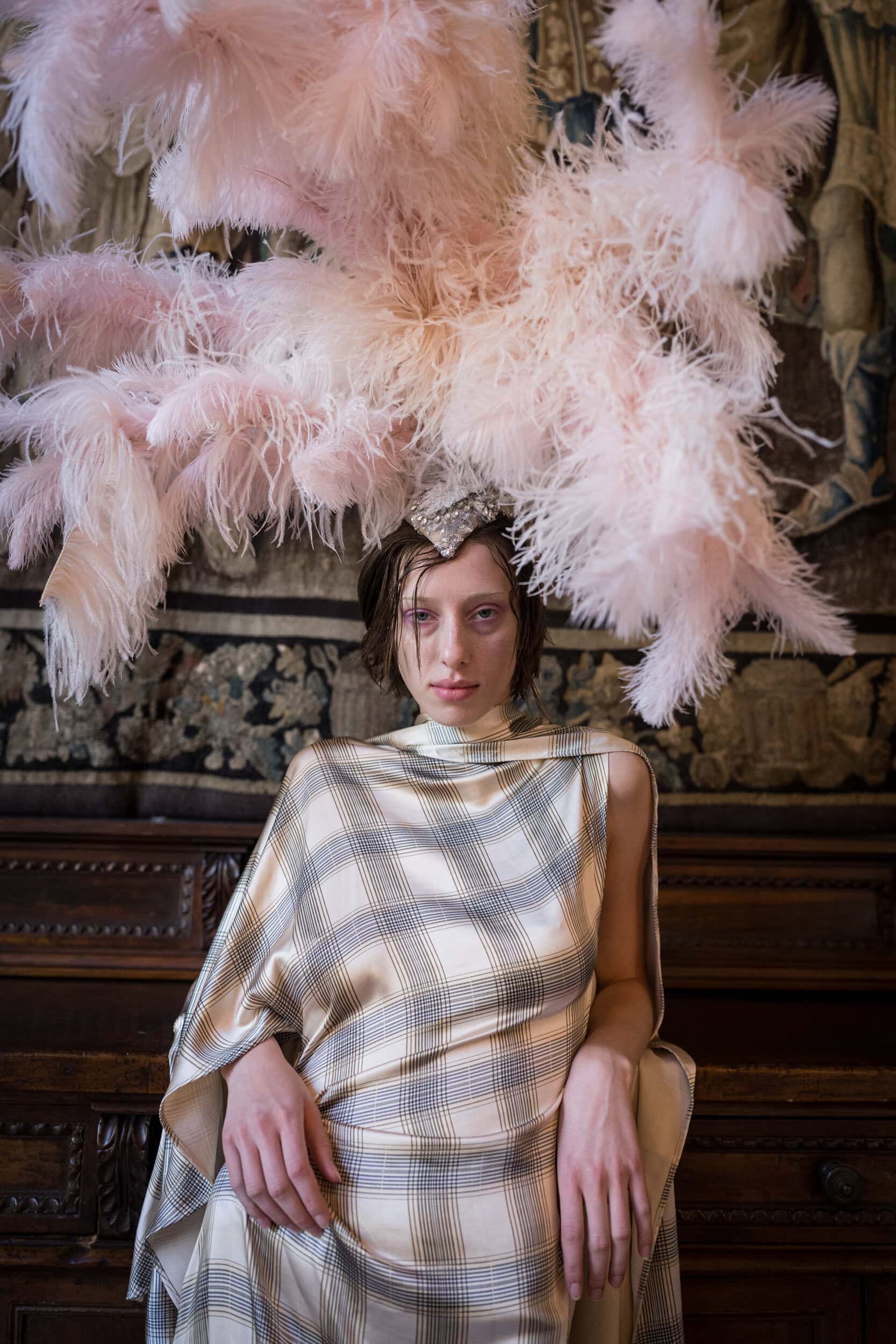 Marques Almeida Spring 2027 Fashion Show Backstage