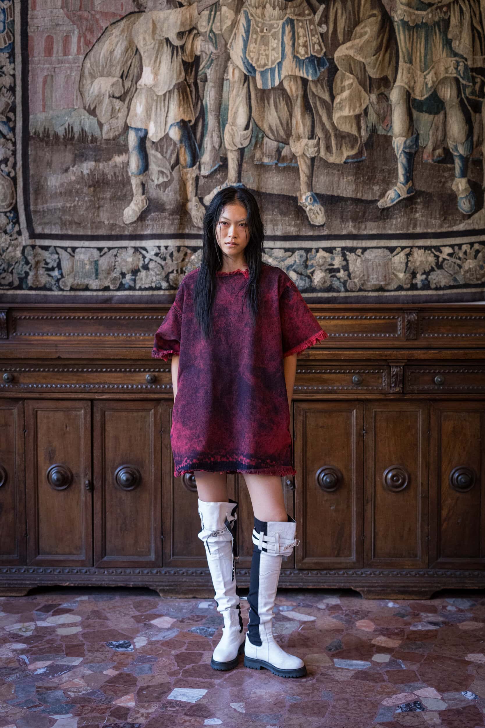Marques Almeida Spring 2027 Fashion Show Backstage