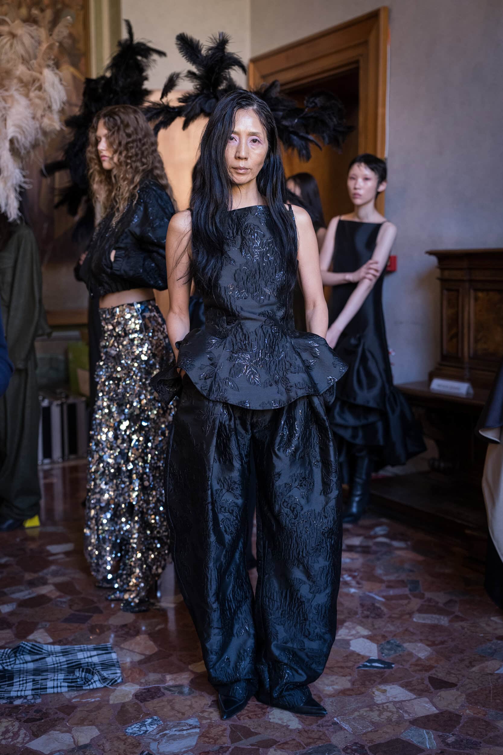 Marques Almeida Spring 2027 Fashion Show Backstage