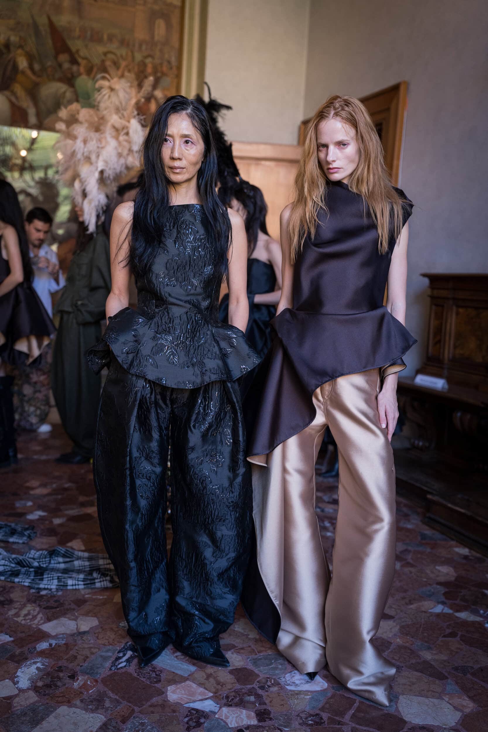 Marques Almeida Spring 2027 Fashion Show Backstage