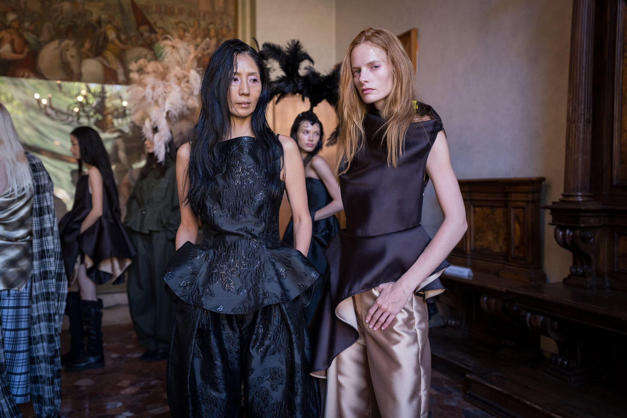Marques Almeida Spring 2027 Fashion Show Backstage