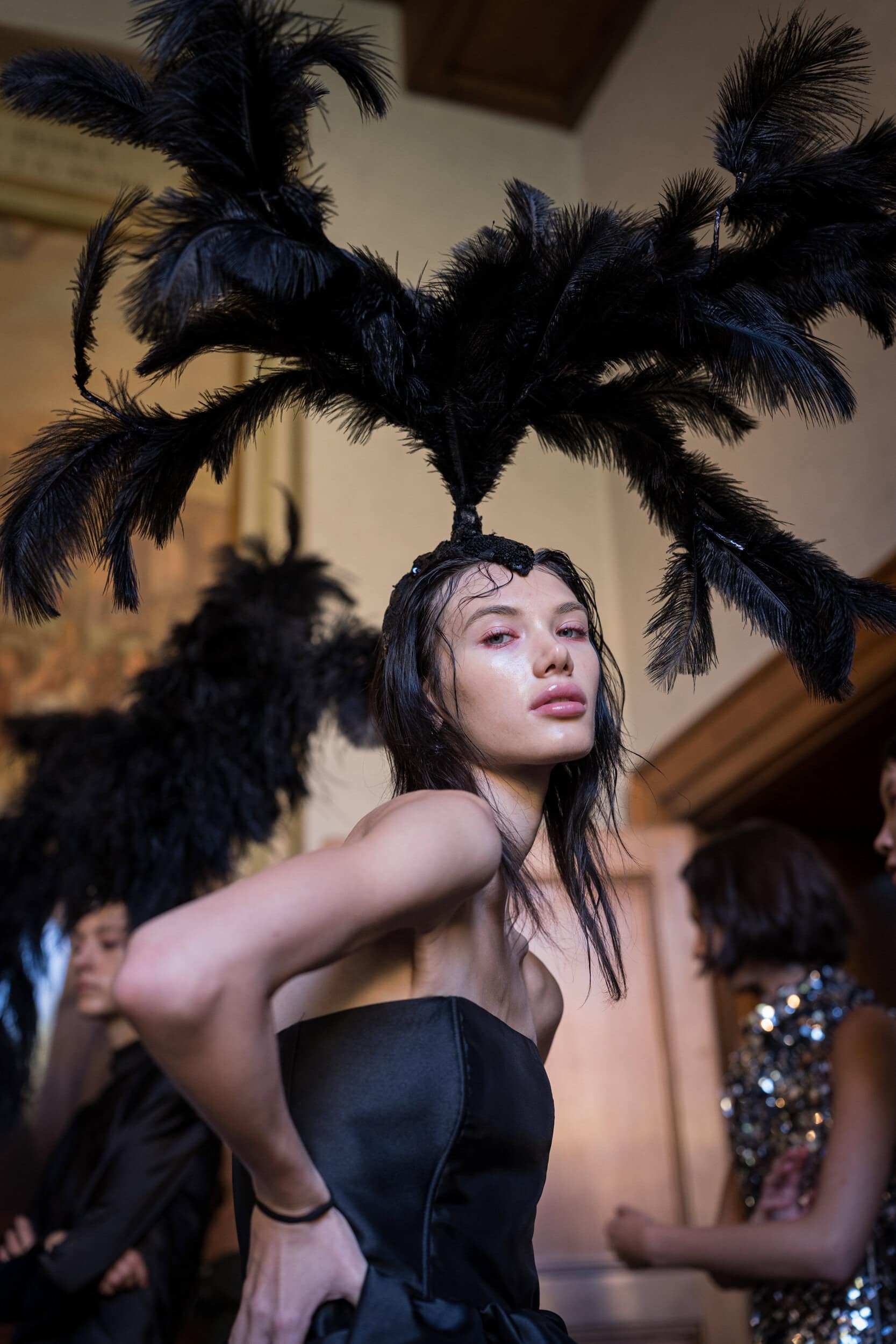 Marques Almeida Spring 2027 Fashion Show Backstage